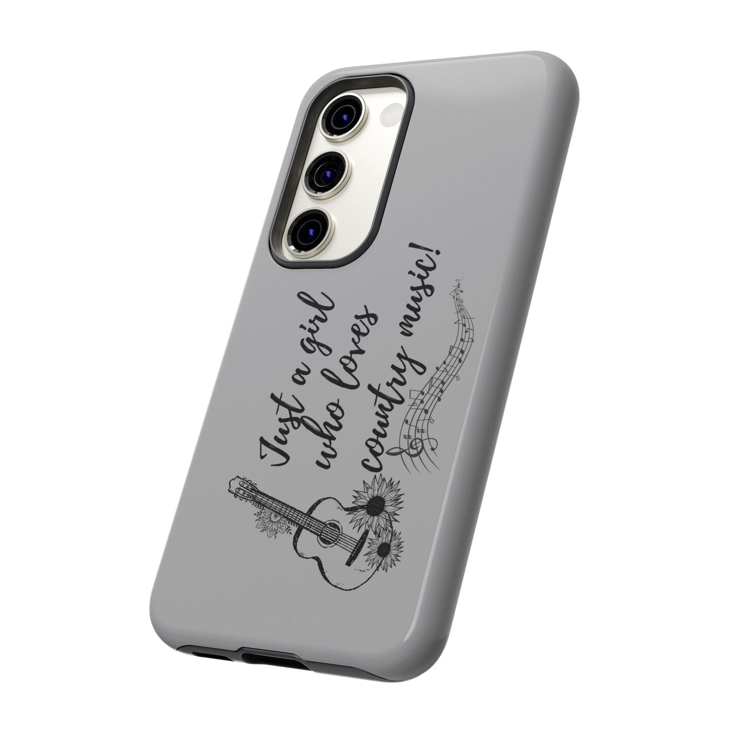Country Music Lover Phone Case - Just a Girl Who Loves Country Music!