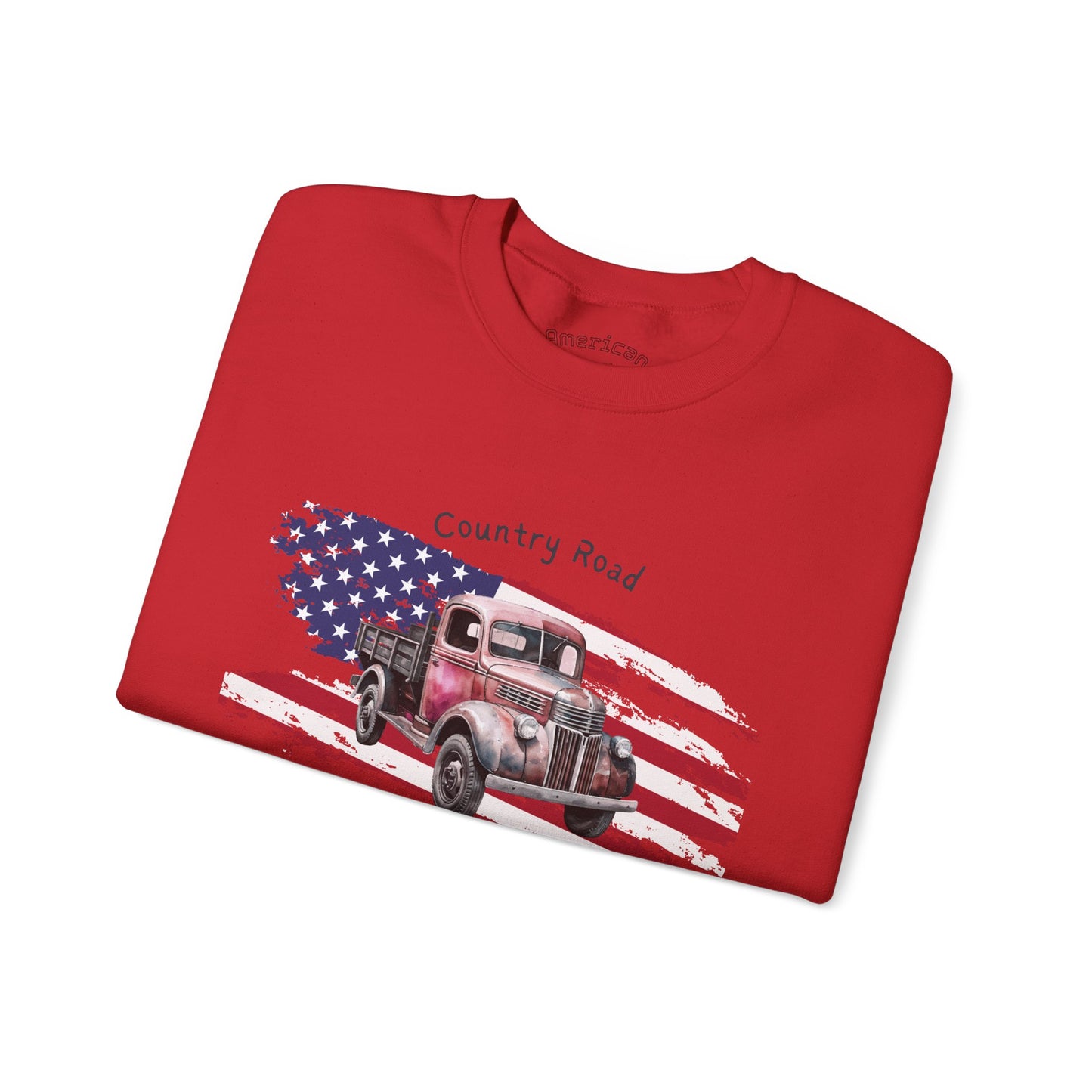 Country Road Vintage Truck Sweatshirt