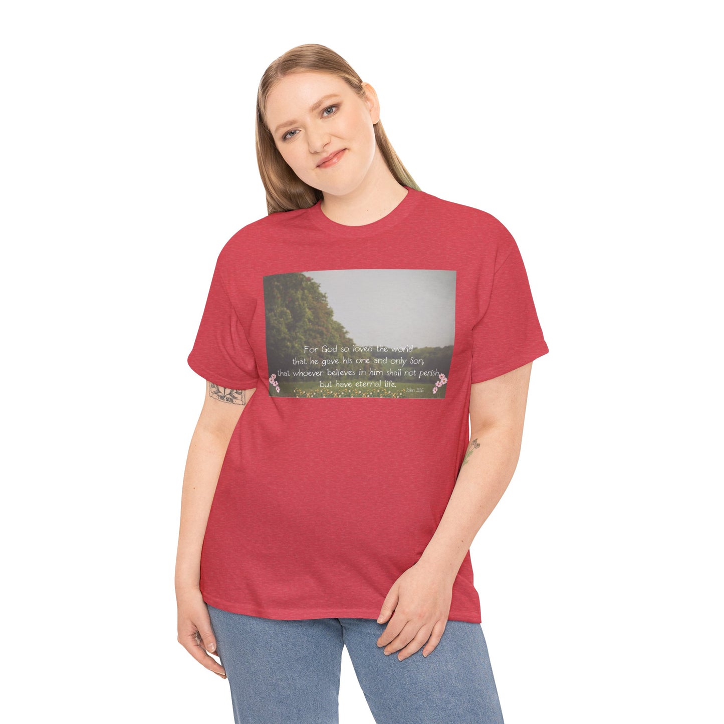Nature-Inspired Unisex Heavy Cotton Tee, Inspirational Shirt for Outdoor Lovers, Casual Everyday Wear, Gift for Nature Enthusiasts, [...]