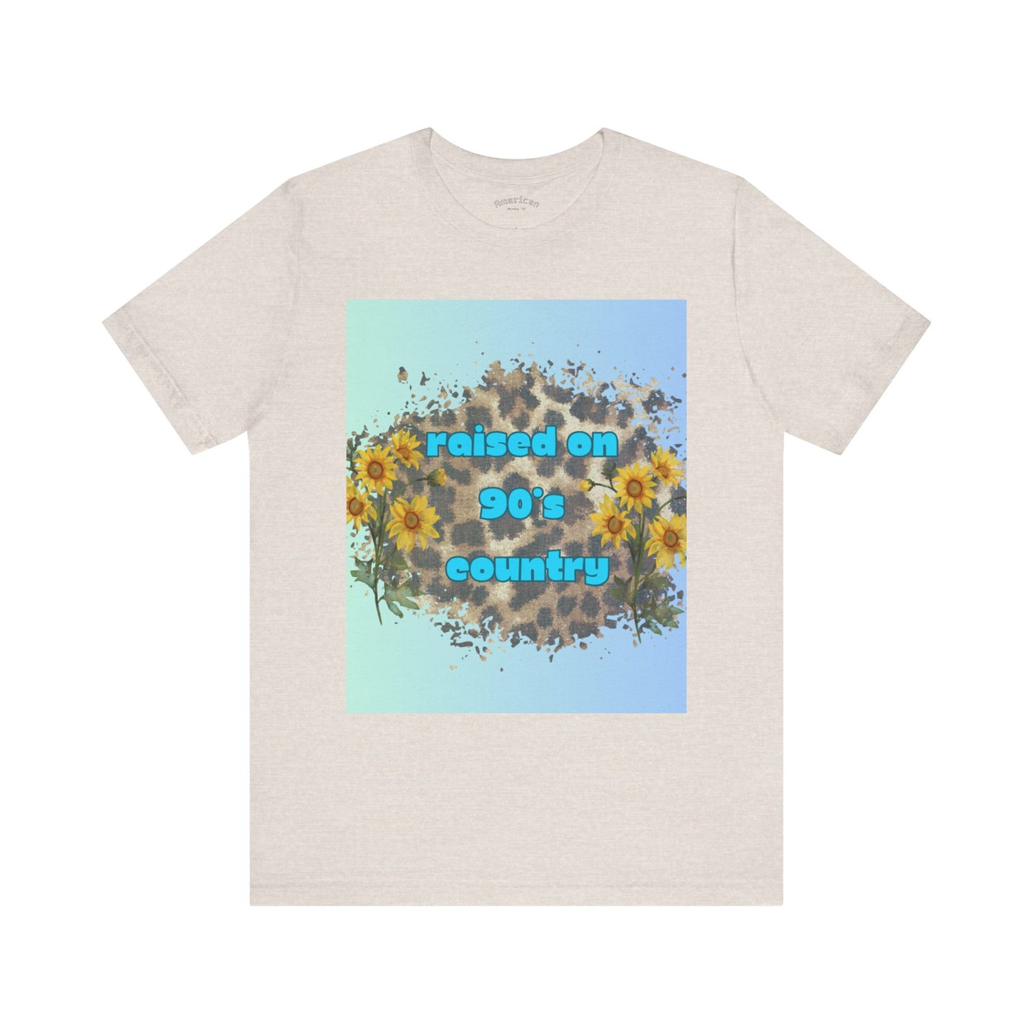 Vintage Country Vibe Tee - "Raised on 90's Country"