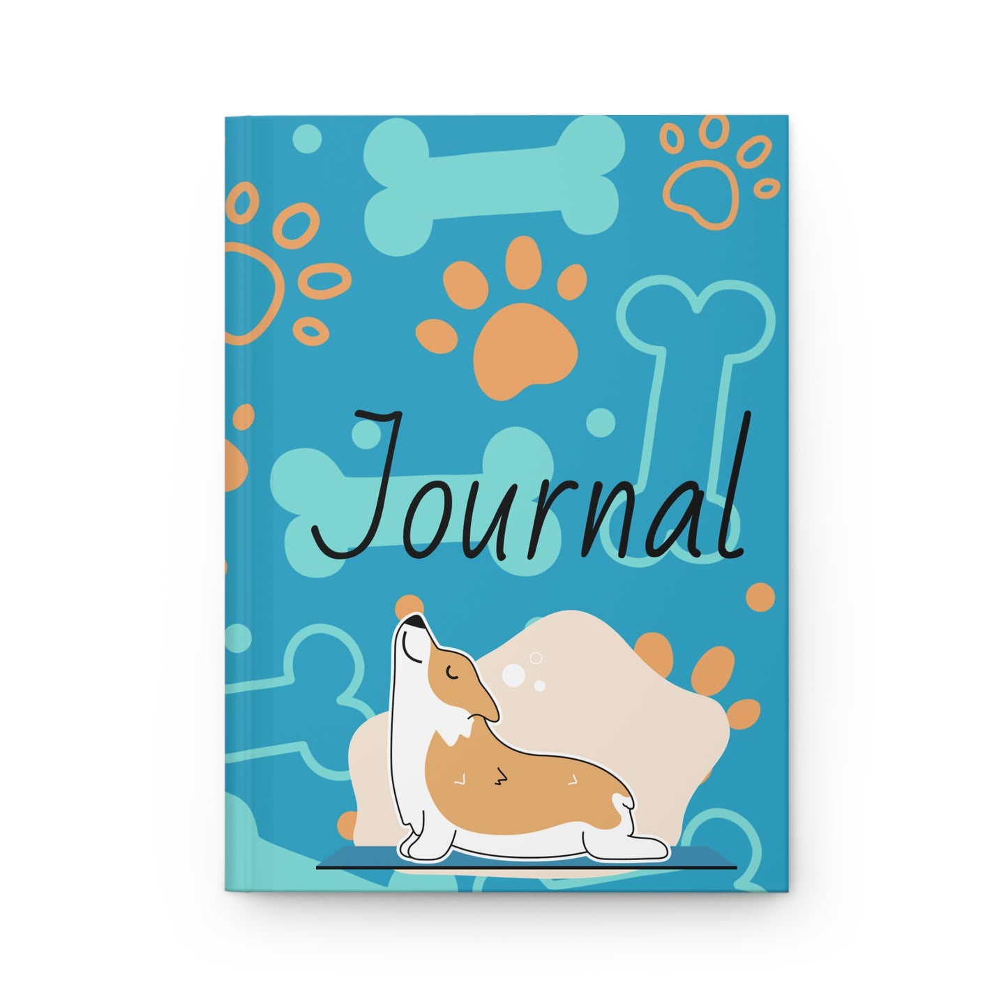 Cute Dog-Themed Hardcover Journal for Pet Lovers - Perfect Gift for Dog Owners