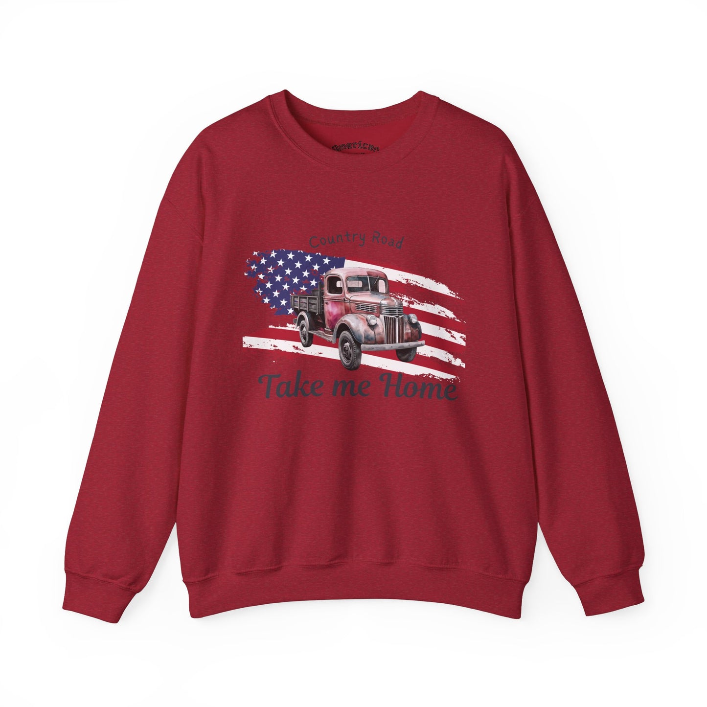Country Road Vintage Truck Sweatshirt