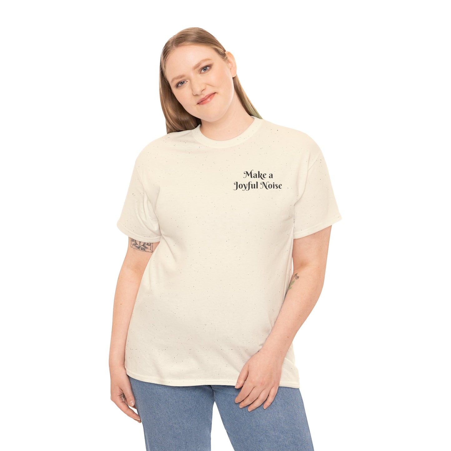 Make a Joyful Noise Unisex Heavy Cotton Tee - Music Lovers Shirt