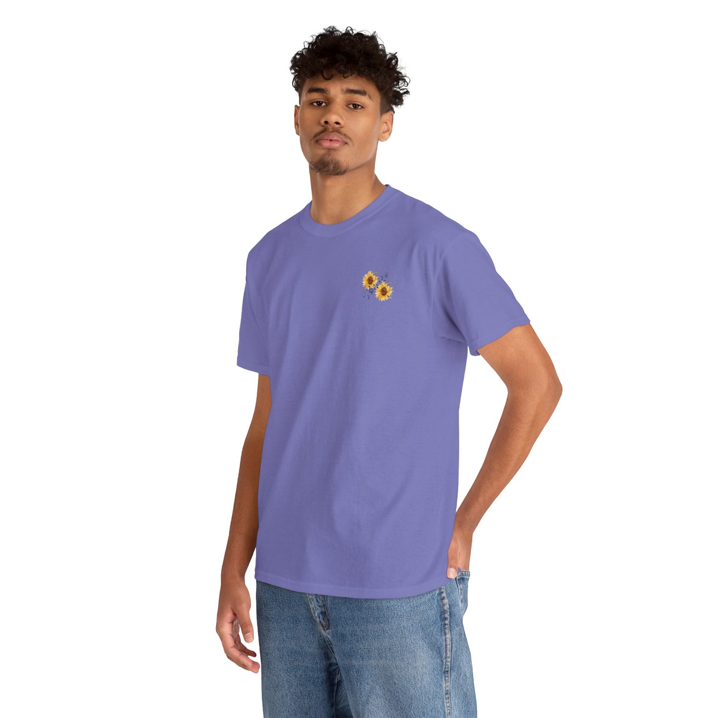 Unisex Heavy Cotton Tee with Country Music Design - Perfect for Music Lovers & Casual Outings