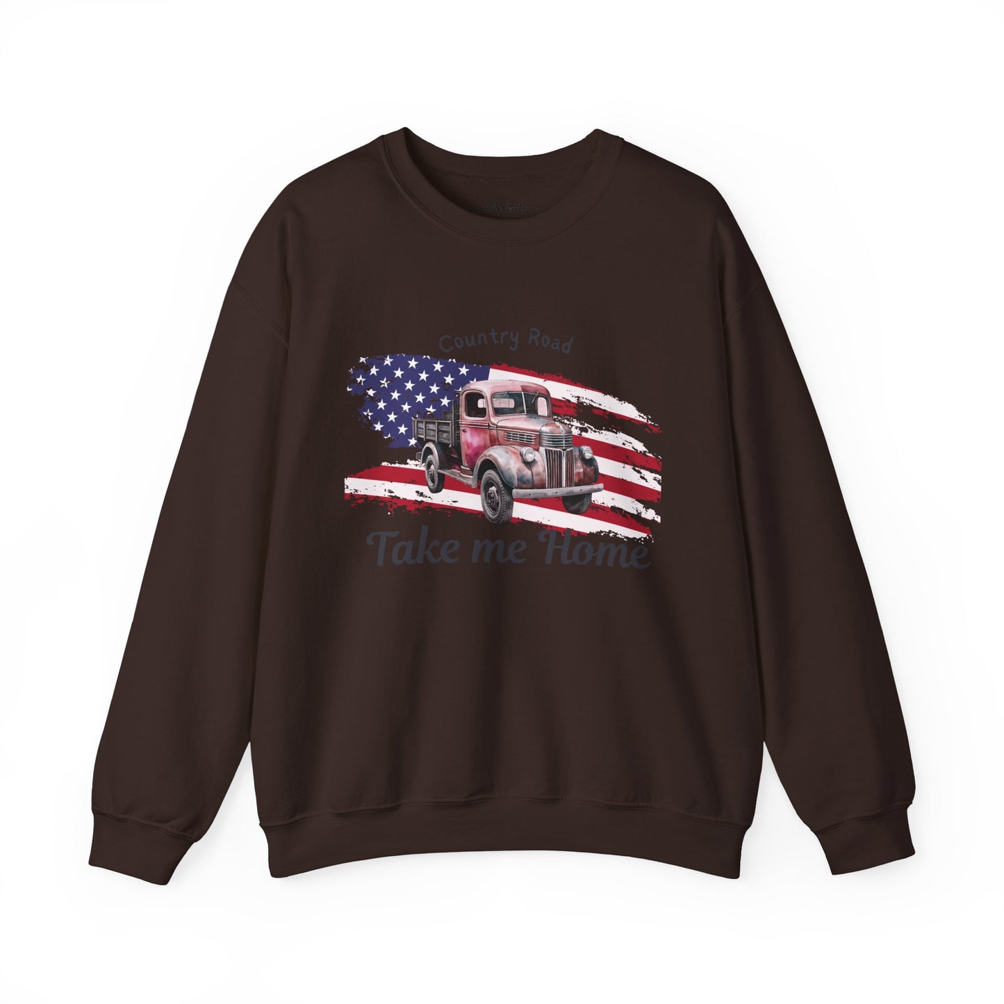 Country Road Vintage Truck Sweatshirt