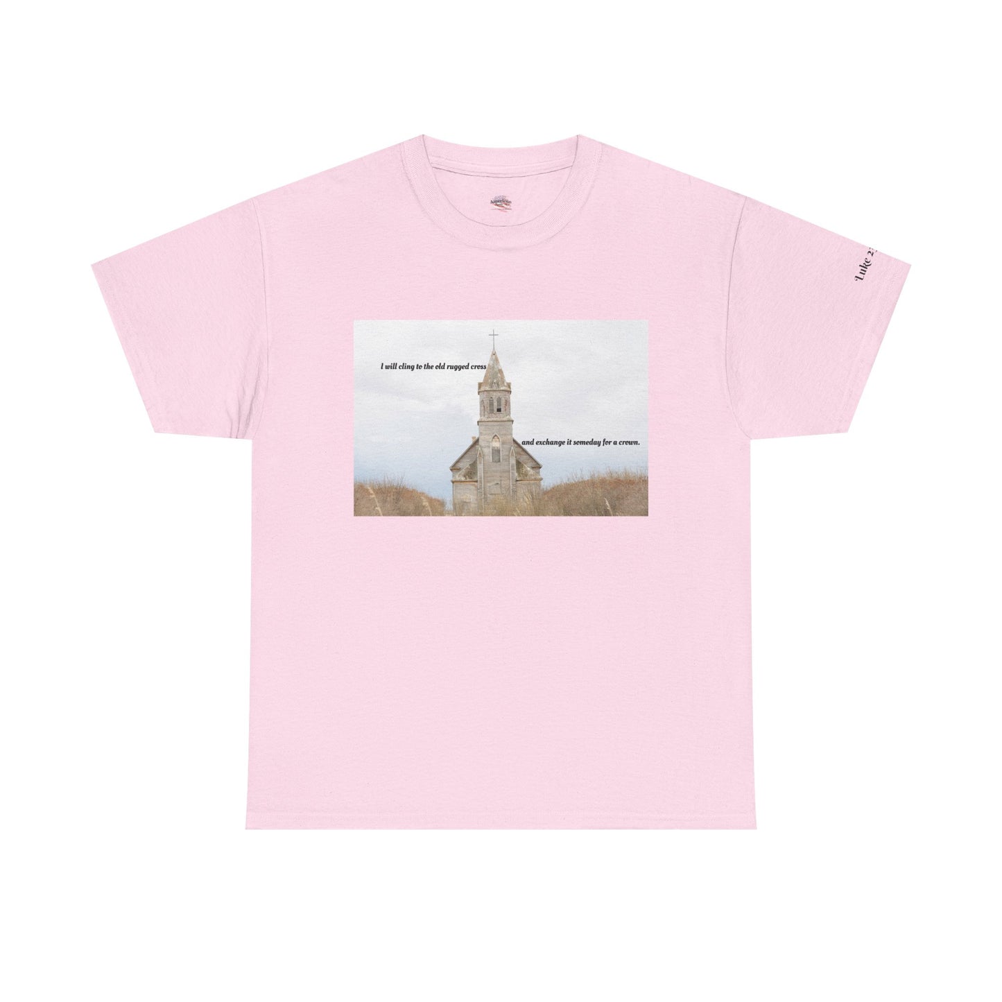Inspirational Unisex Heavy Cotton Tee - "I Will Play the Life of Support"