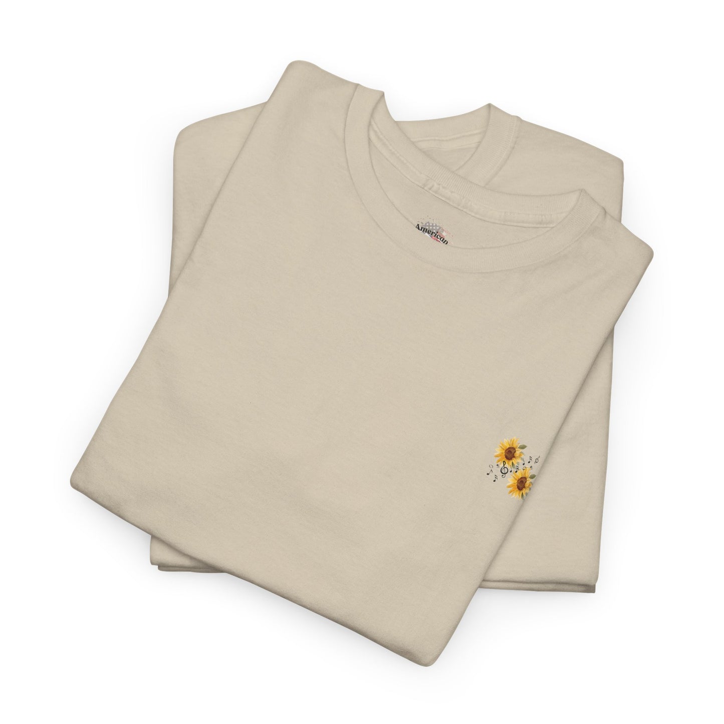 Sunflower Scenic Tee, Nature Lover T-Shirt, Summer Outfit, Gift for Her, Casual Wear