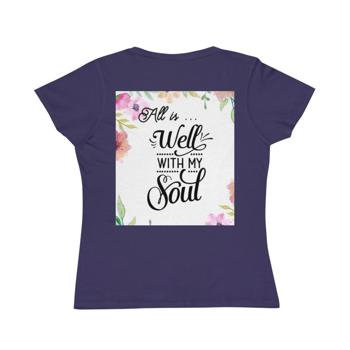 Inspirational Women's Classic T-Shirt - 'All is Well with My Soul'