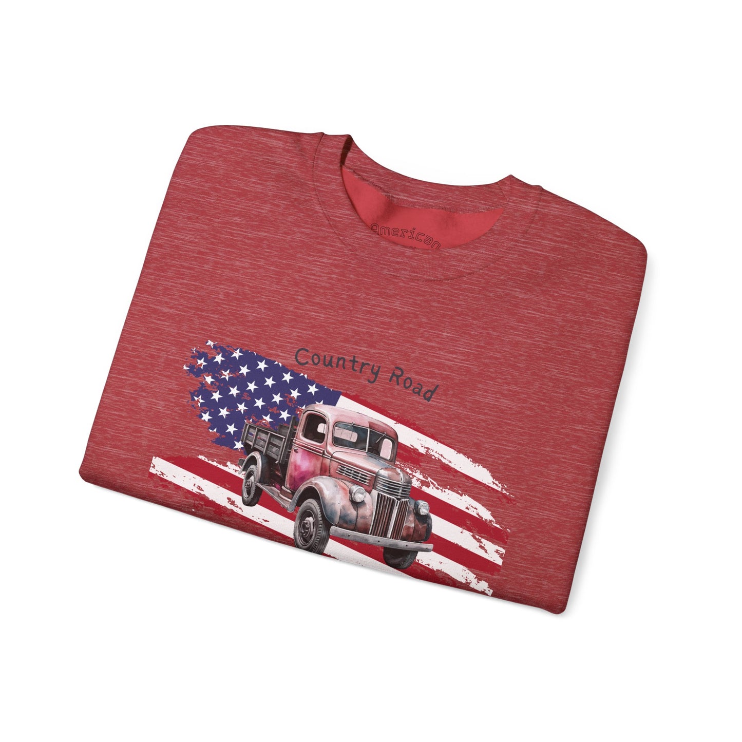 Country Road Vintage Truck Sweatshirt