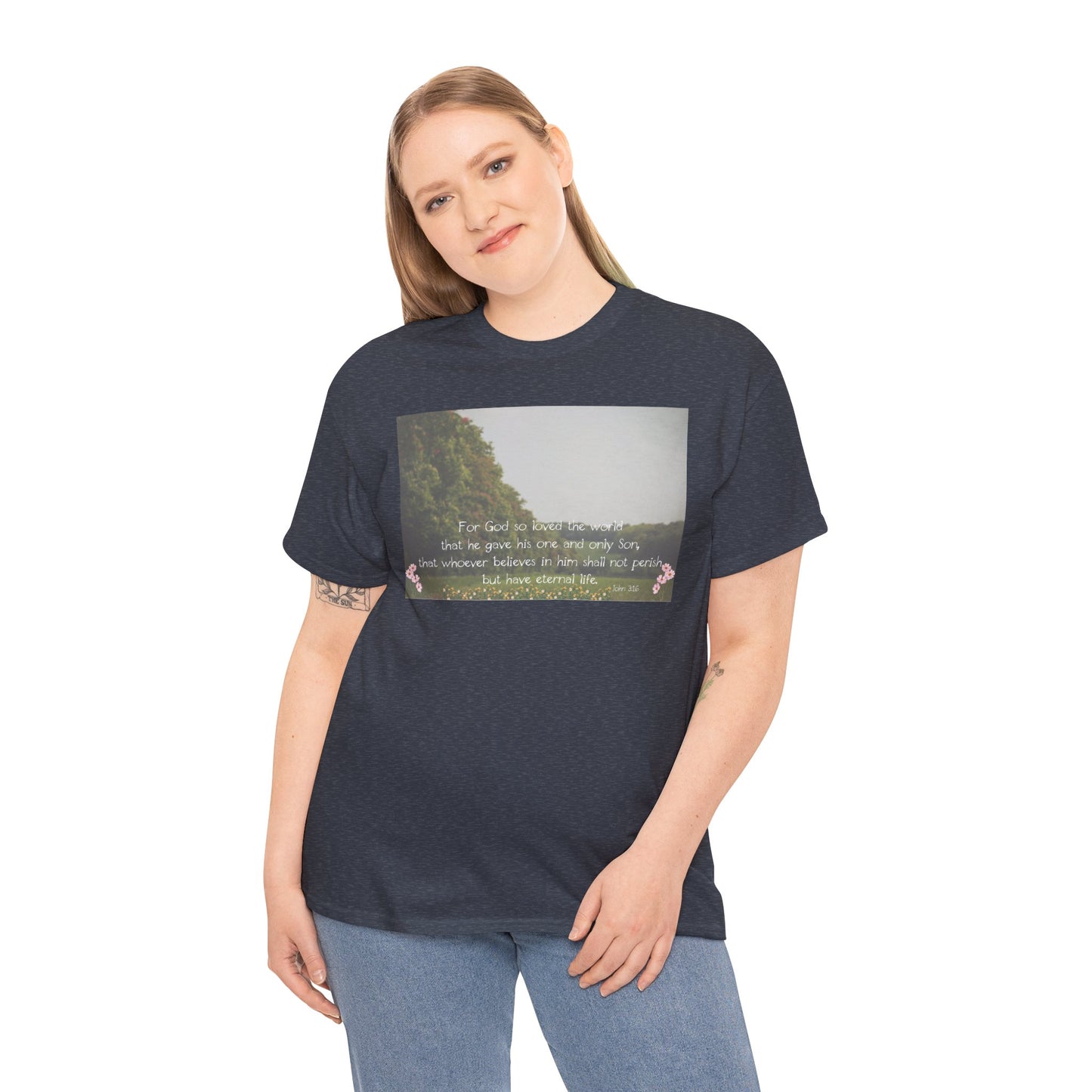 Nature-Inspired Unisex Heavy Cotton Tee, Inspirational Shirt for Outdoor Lovers, Casual Everyday Wear, Gift for Nature Enthusiasts, [...]