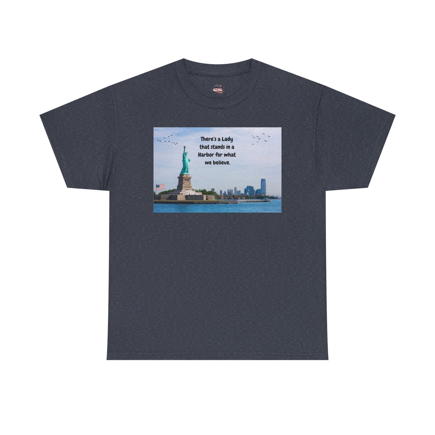 Unisex Heavy Cotton Tee with Lady Liberty Design, Inspirational Quote T-Shirt, Independence Day Gift, Patriot Apparel, New York [...]