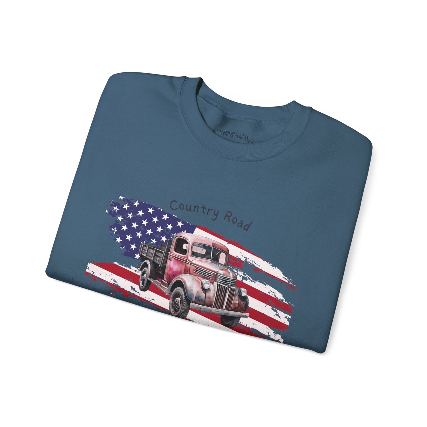 Country Road Vintage Truck Sweatshirt