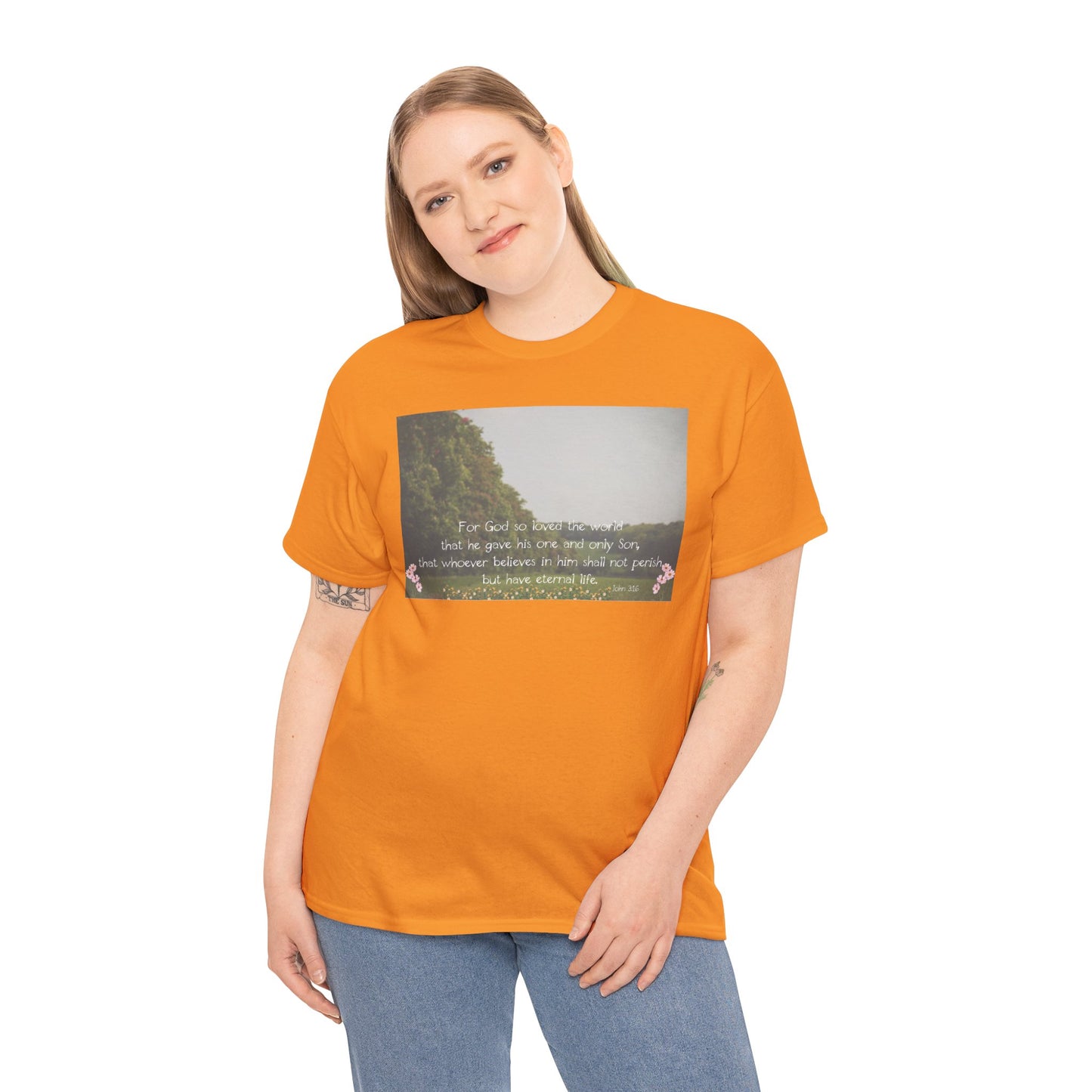Nature-Inspired Unisex Heavy Cotton Tee, Inspirational Shirt for Outdoor Lovers, Casual Everyday Wear, Gift for Nature Enthusiasts, [...]