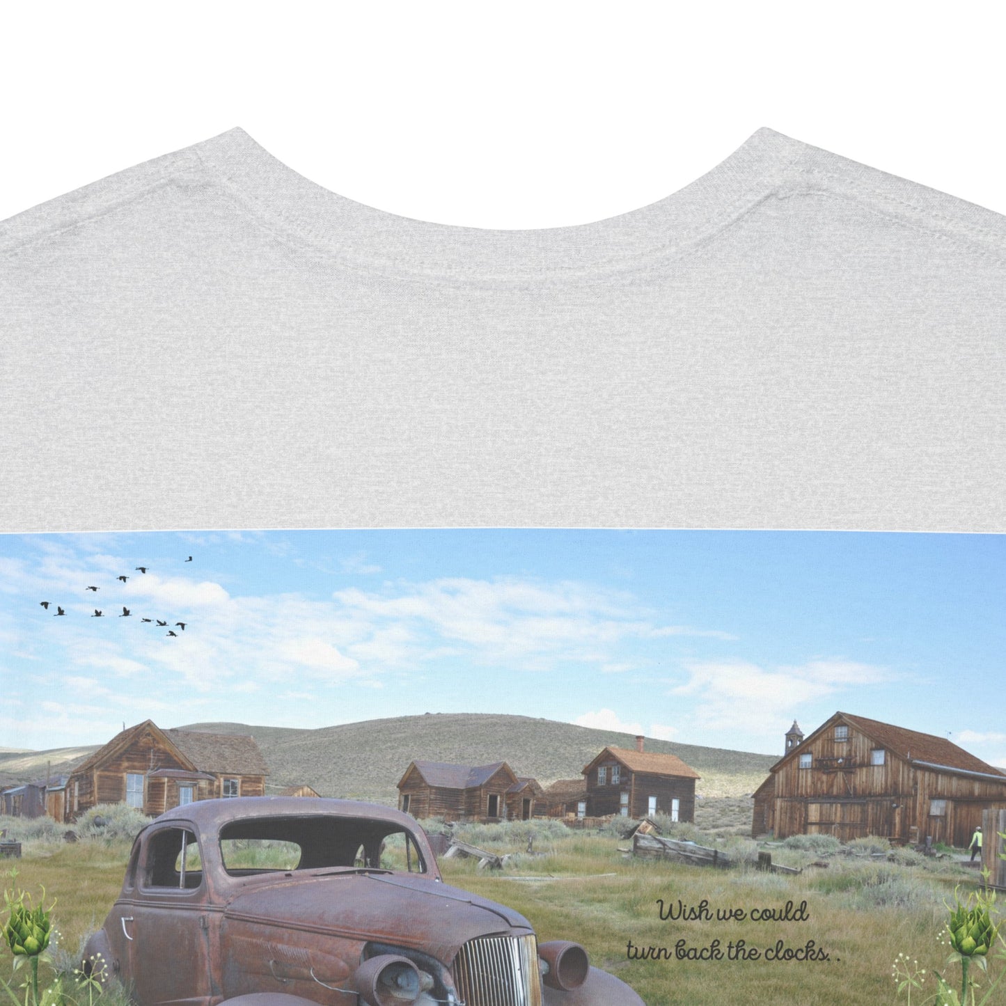 Sunflower Scenic Tee, Nature Lover T-Shirt, Summer Outfit, Gift for Her, Casual Wear