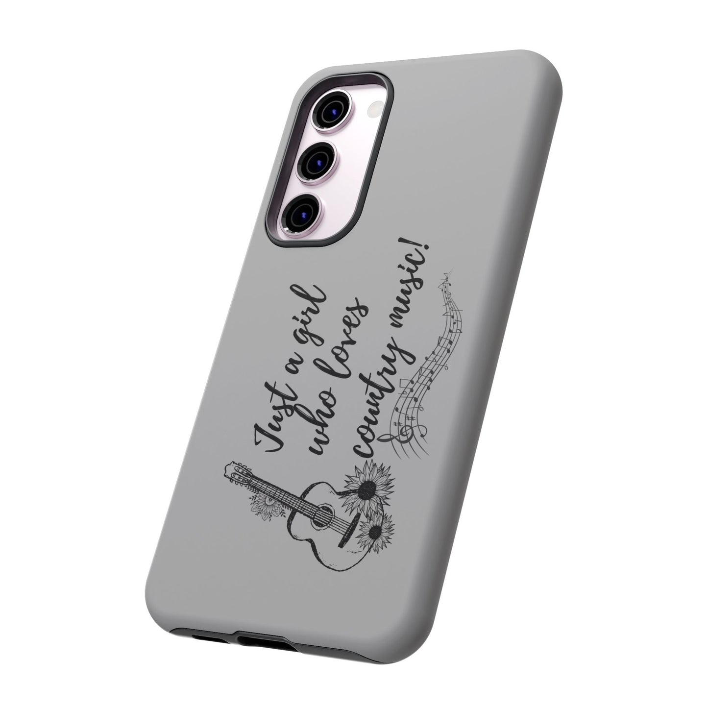 Country Music Lover Phone Case - Just a Girl Who Loves Country Music!