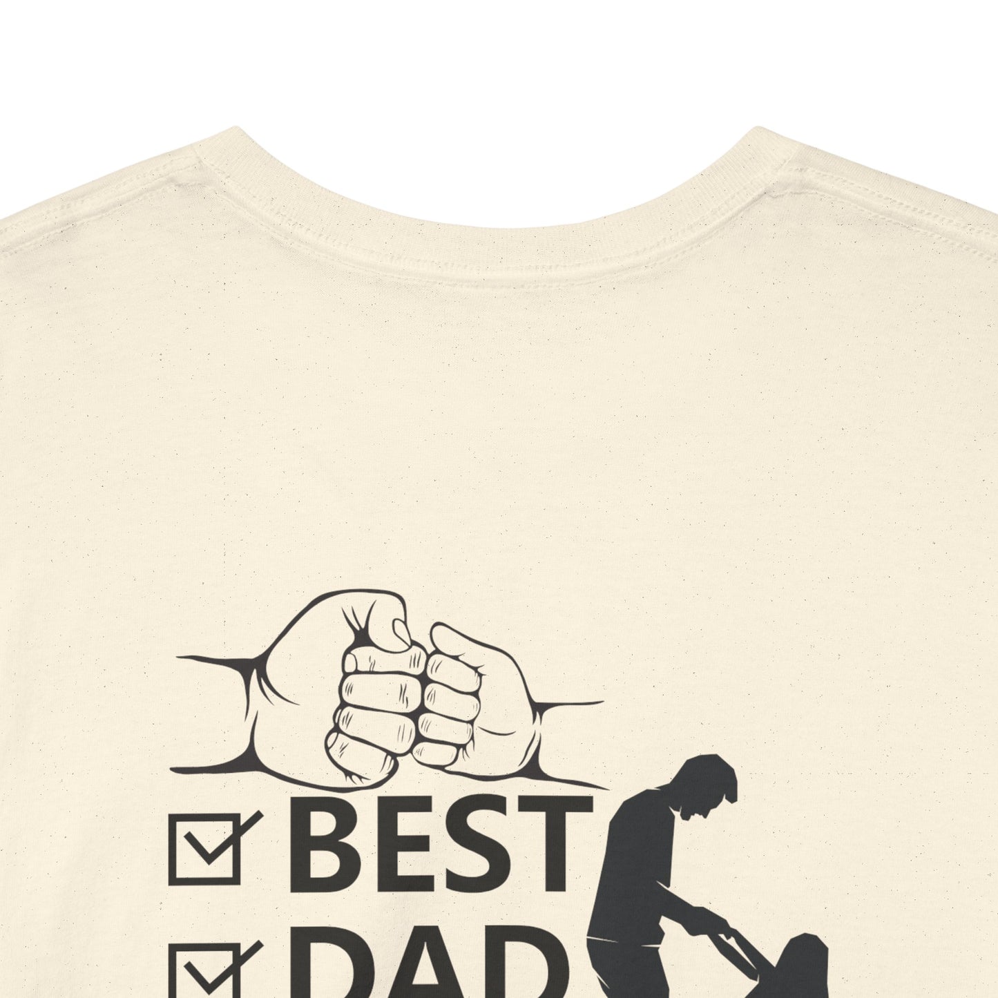 #1 Dad Unisex Heavy Cotton Tee - Best Dad Ever Shirt