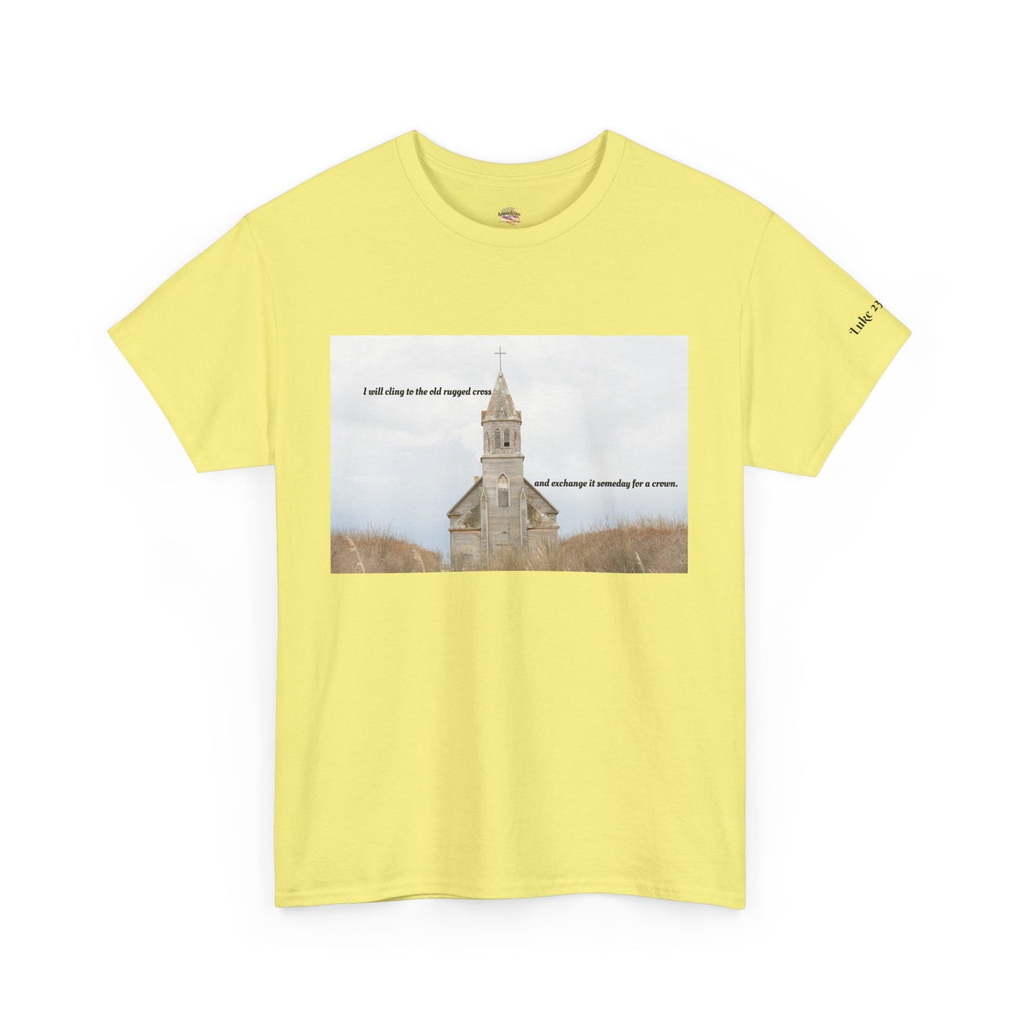 Inspirational Unisex Heavy Cotton Tee - "I Will Play the Life of Support"