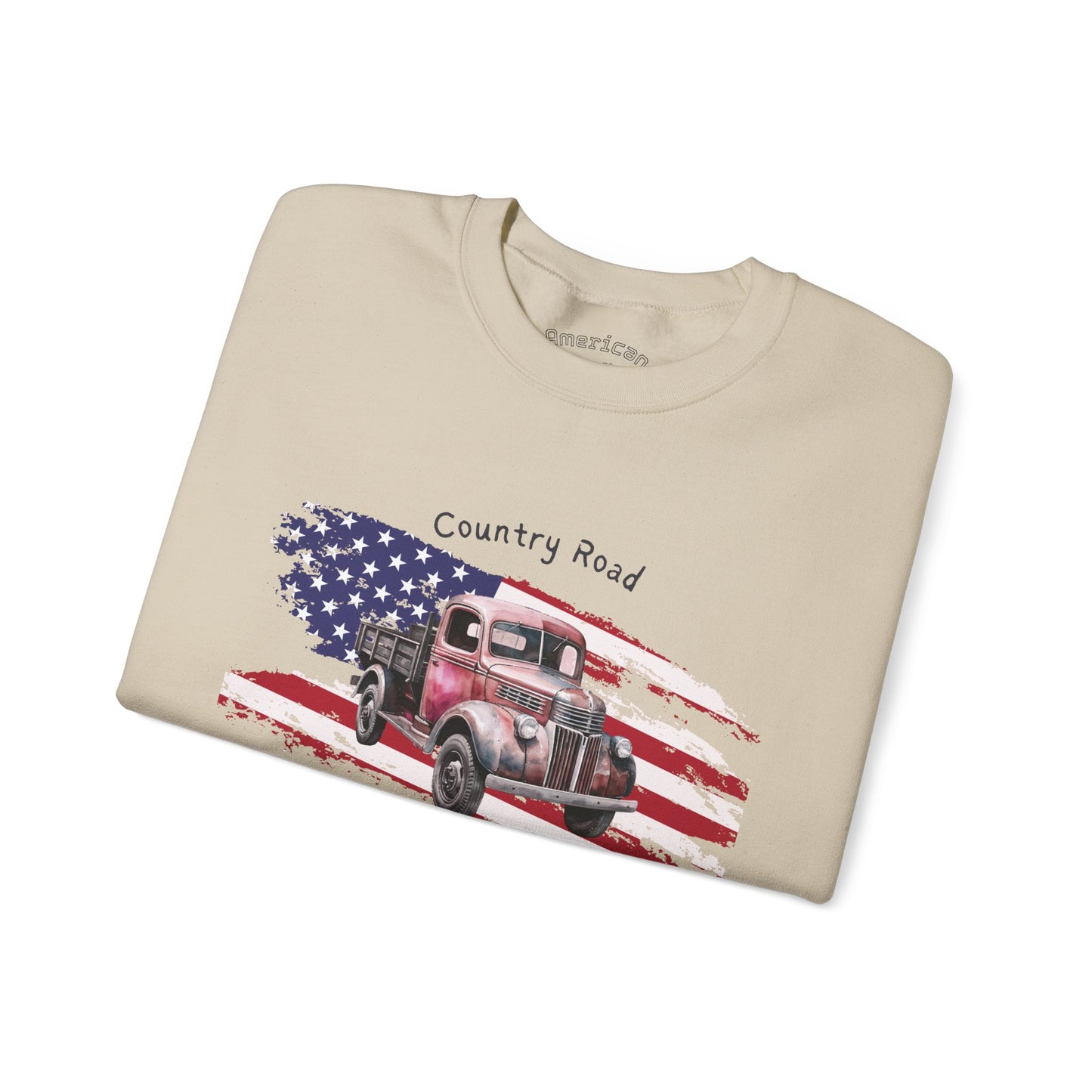 Country Road Vintage Truck Sweatshirt