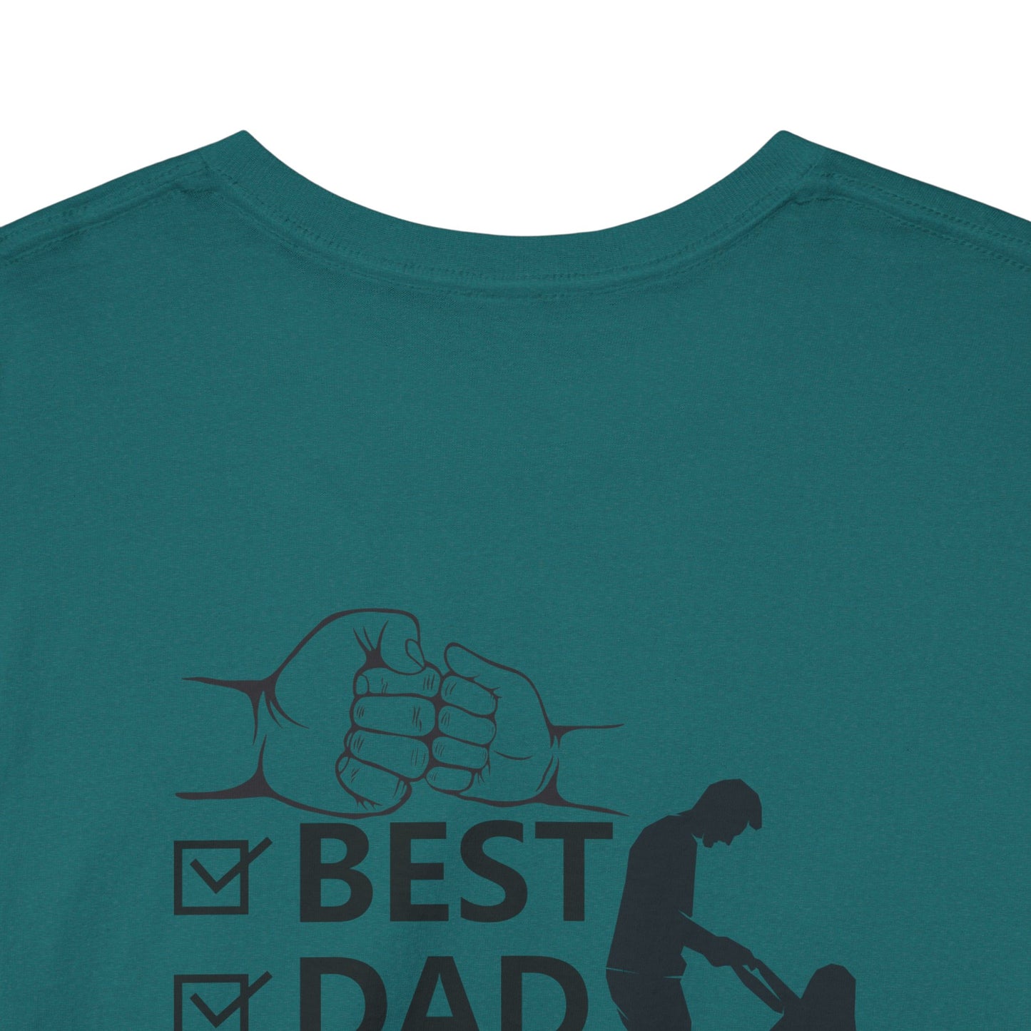 #1 Dad Unisex Heavy Cotton Tee - Best Dad Ever Shirt