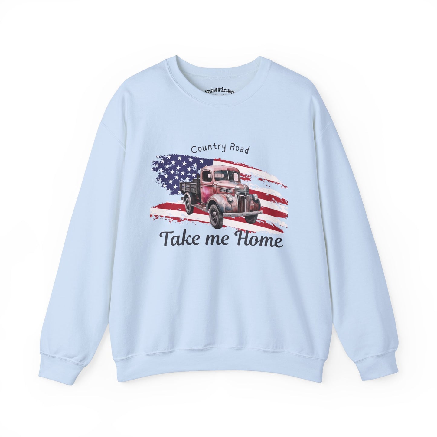 Country Road Vintage Truck Sweatshirt
