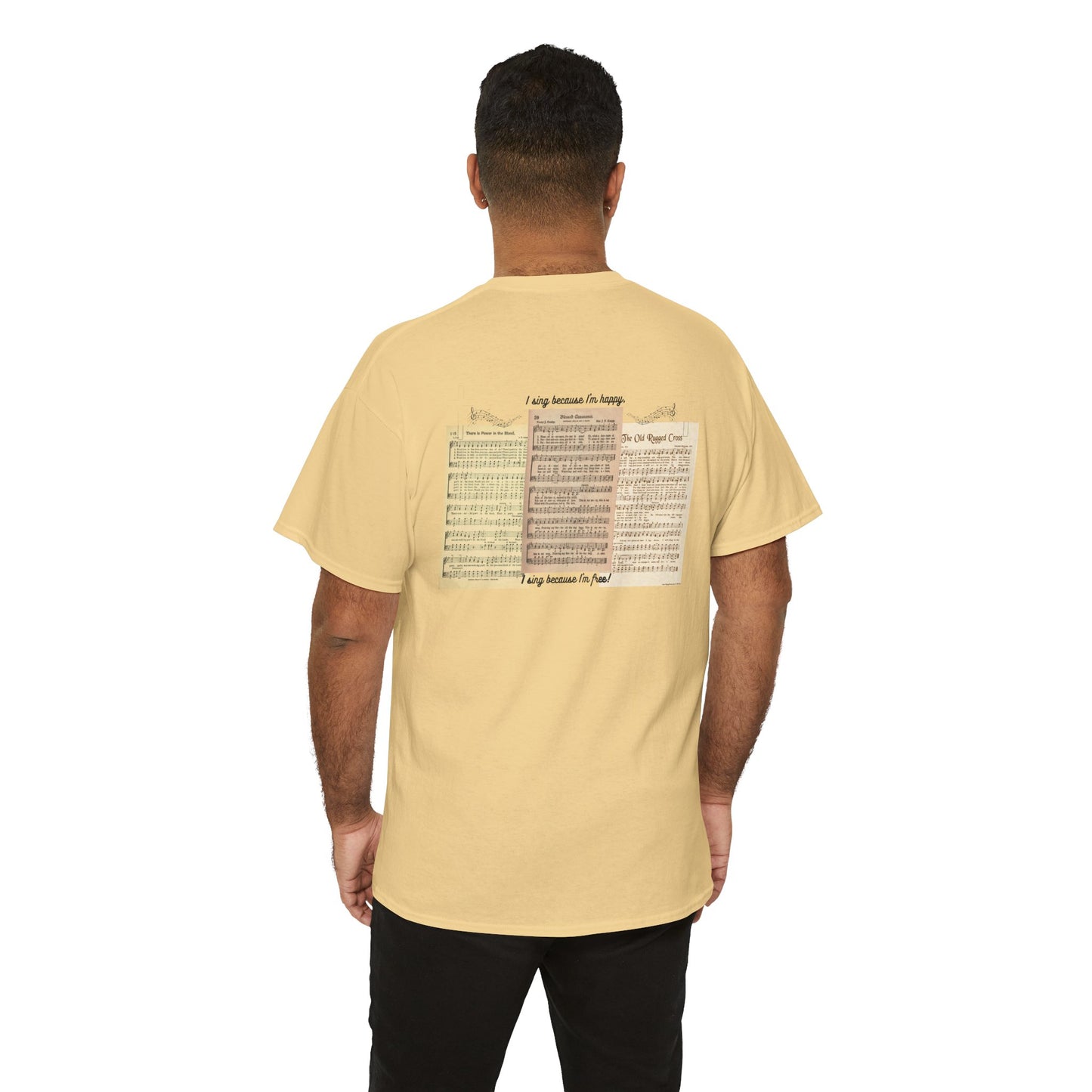 Make a Joyful Noise Unisex Heavy Cotton Tee - Music Lovers Shirt