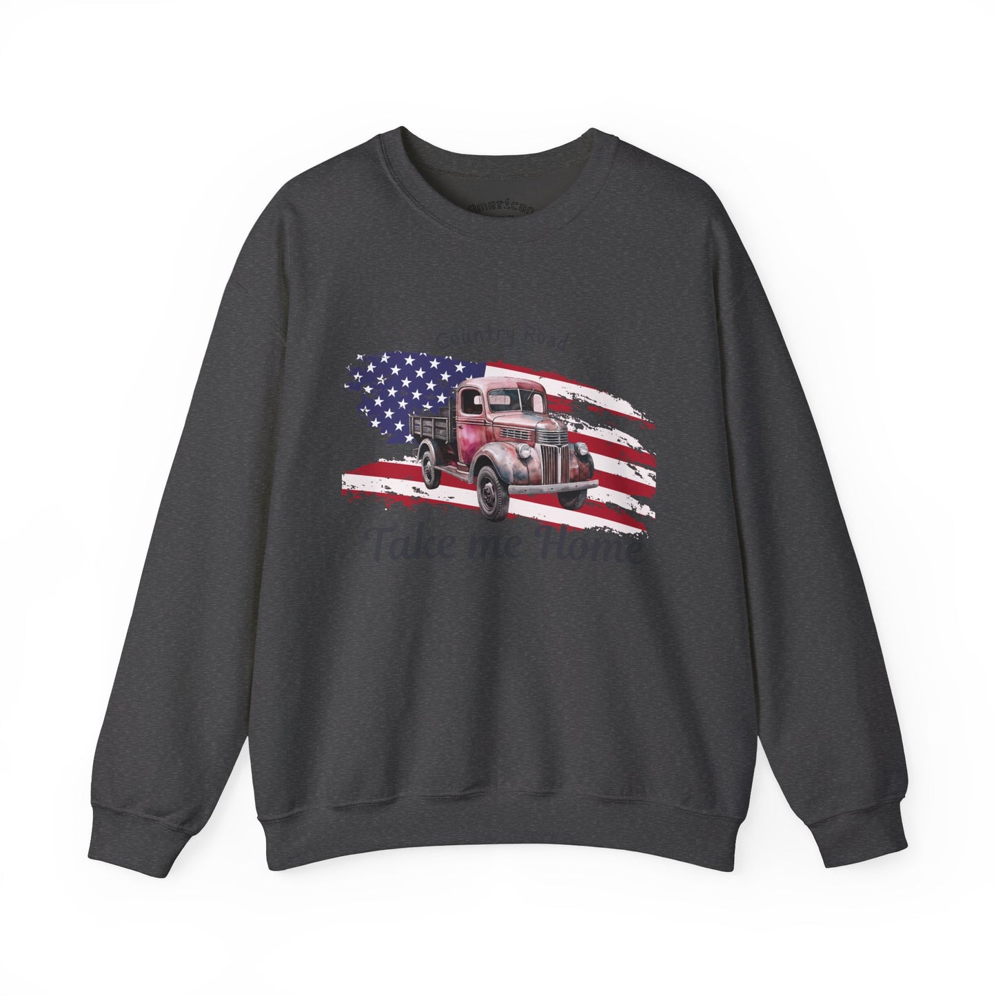 Country Road Vintage Truck Sweatshirt