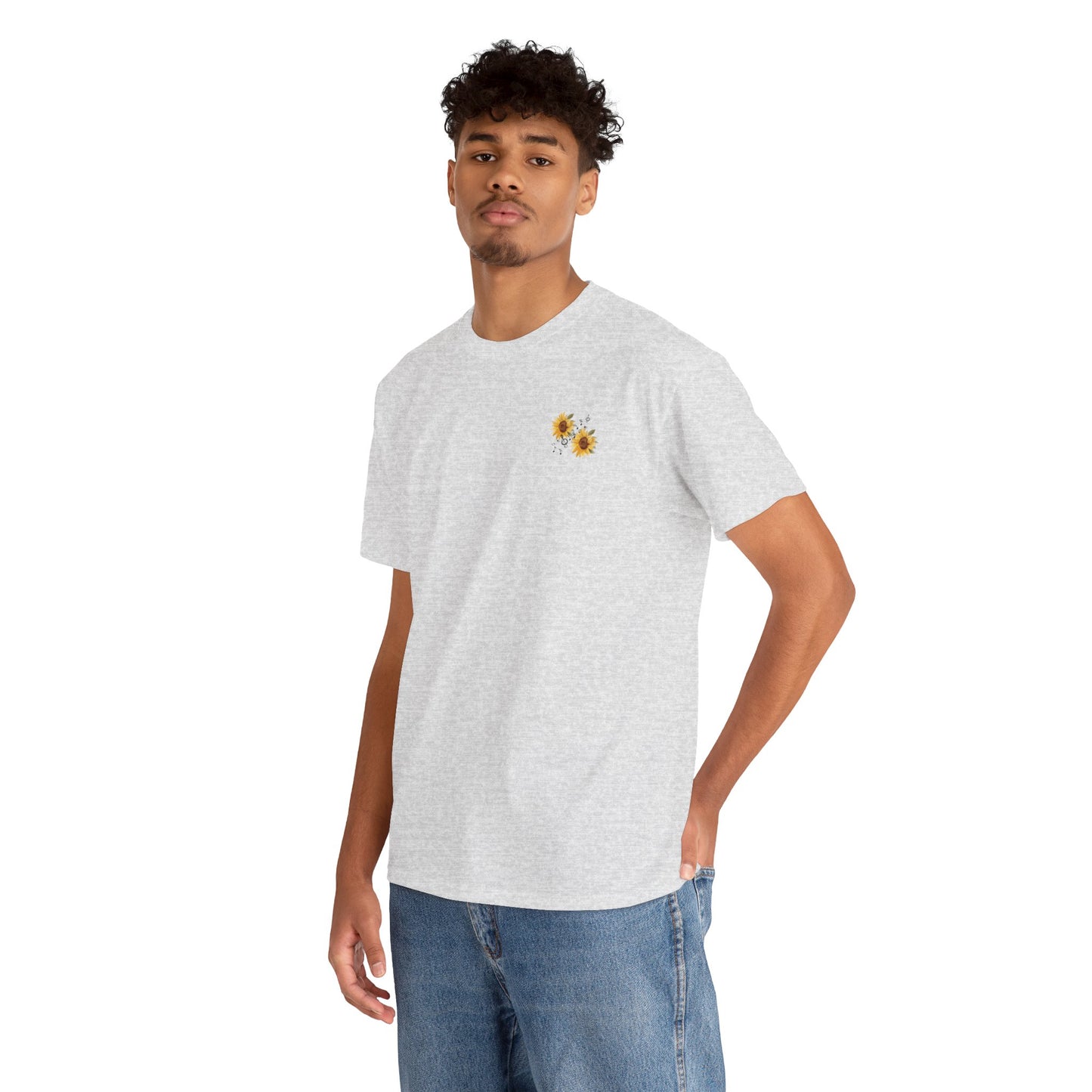 Unisex Heavy Cotton Tee with Country Music Design - Perfect for Music Lovers & Casual Outings