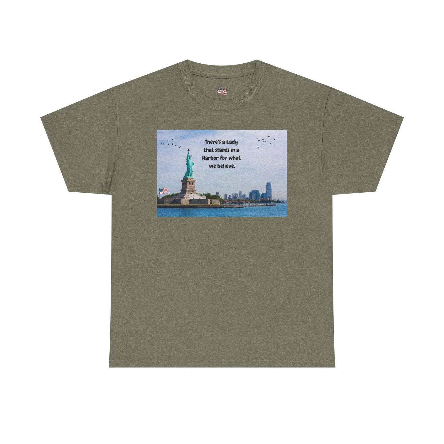 Unisex Heavy Cotton Tee with Lady Liberty Design, Inspirational Quote T-Shirt, Independence Day Gift, Patriot Apparel, New York [...]