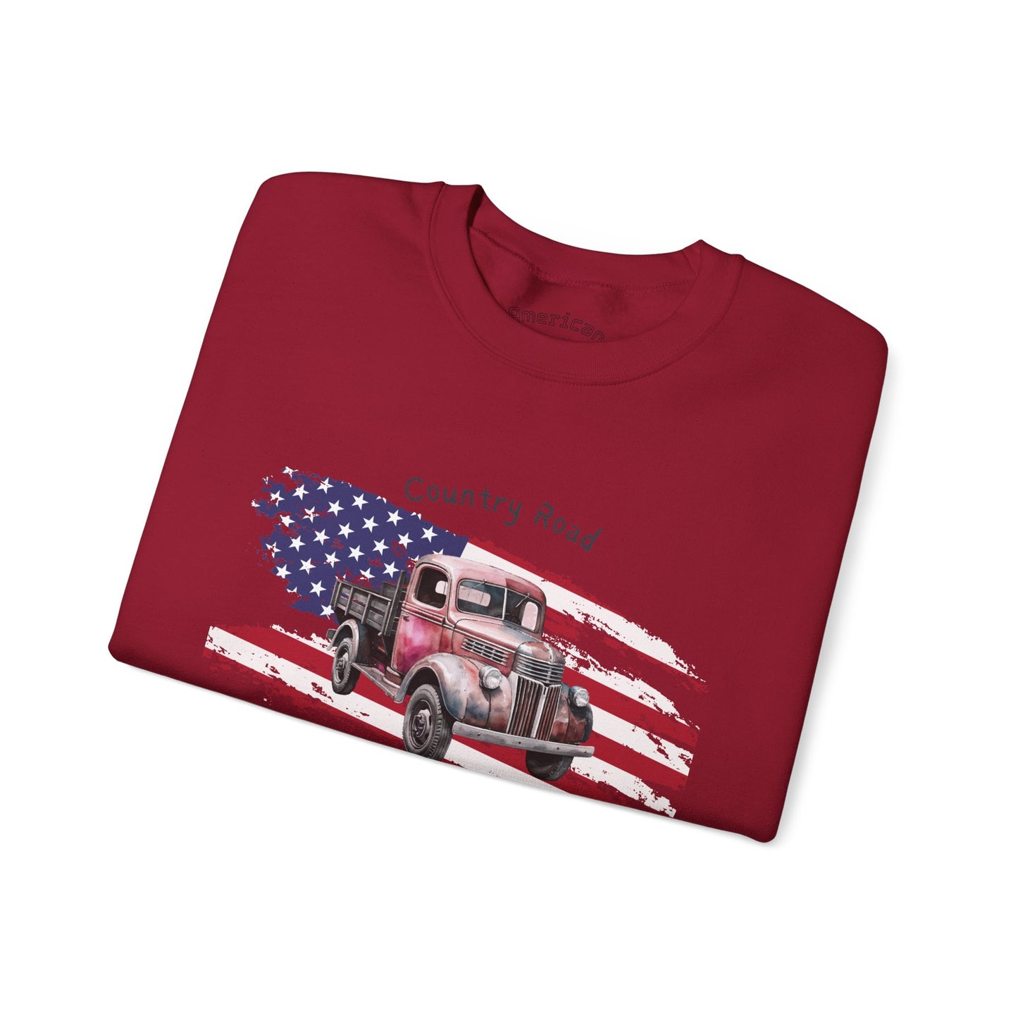 Country Road Vintage Truck Sweatshirt