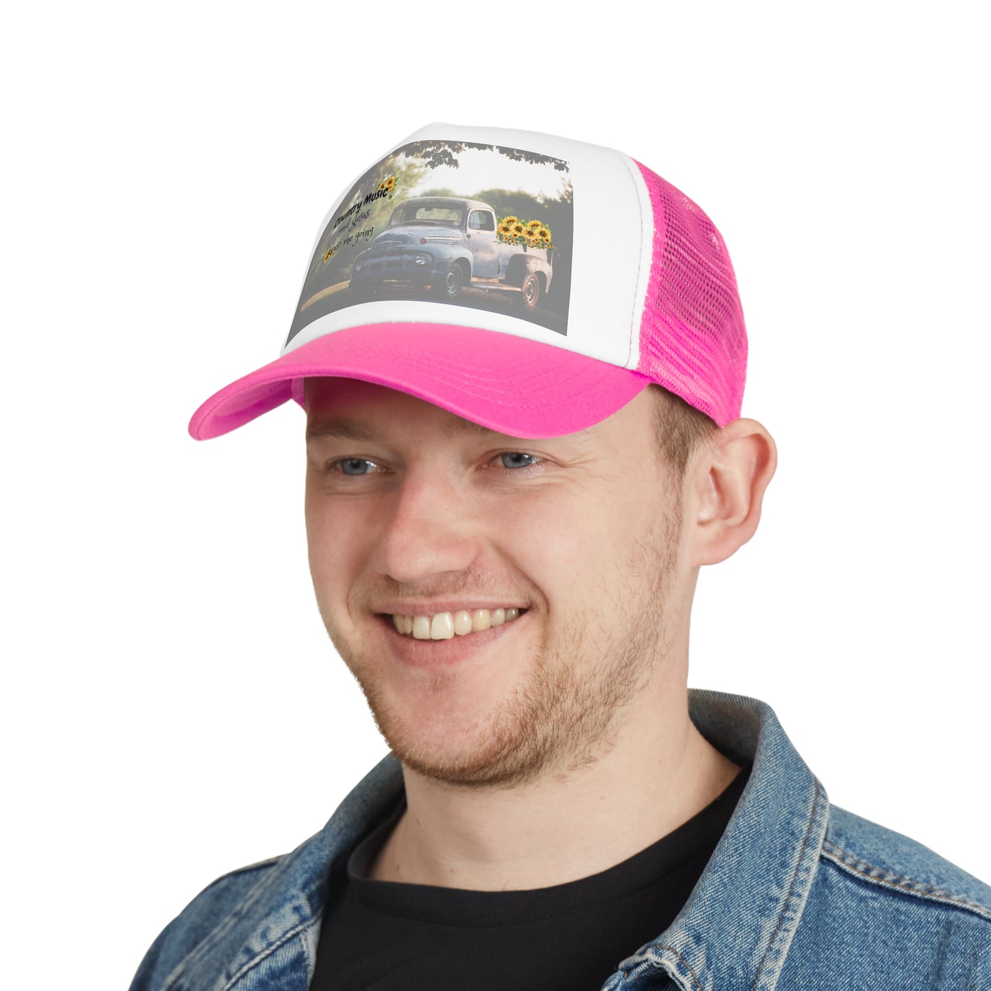 Country Music Trucker Cap | Perfect for Festivals, Road Trips, Outdoor Activities, Music Lovers, and Casual Days