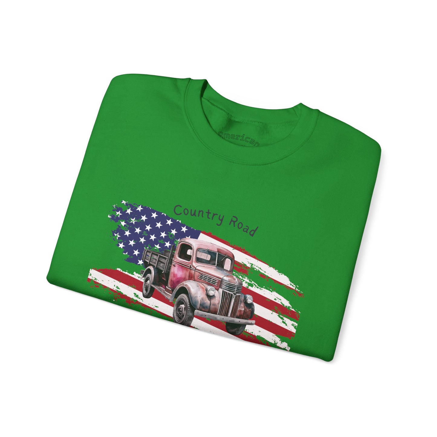 Country Road Vintage Truck Sweatshirt