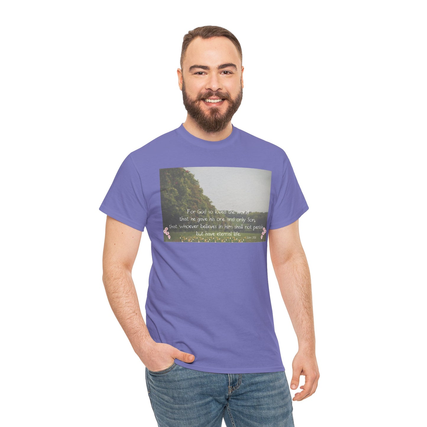 Nature-Inspired Unisex Heavy Cotton Tee, Inspirational Shirt for Outdoor Lovers, Casual Everyday Wear, Gift for Nature Enthusiasts, [...]