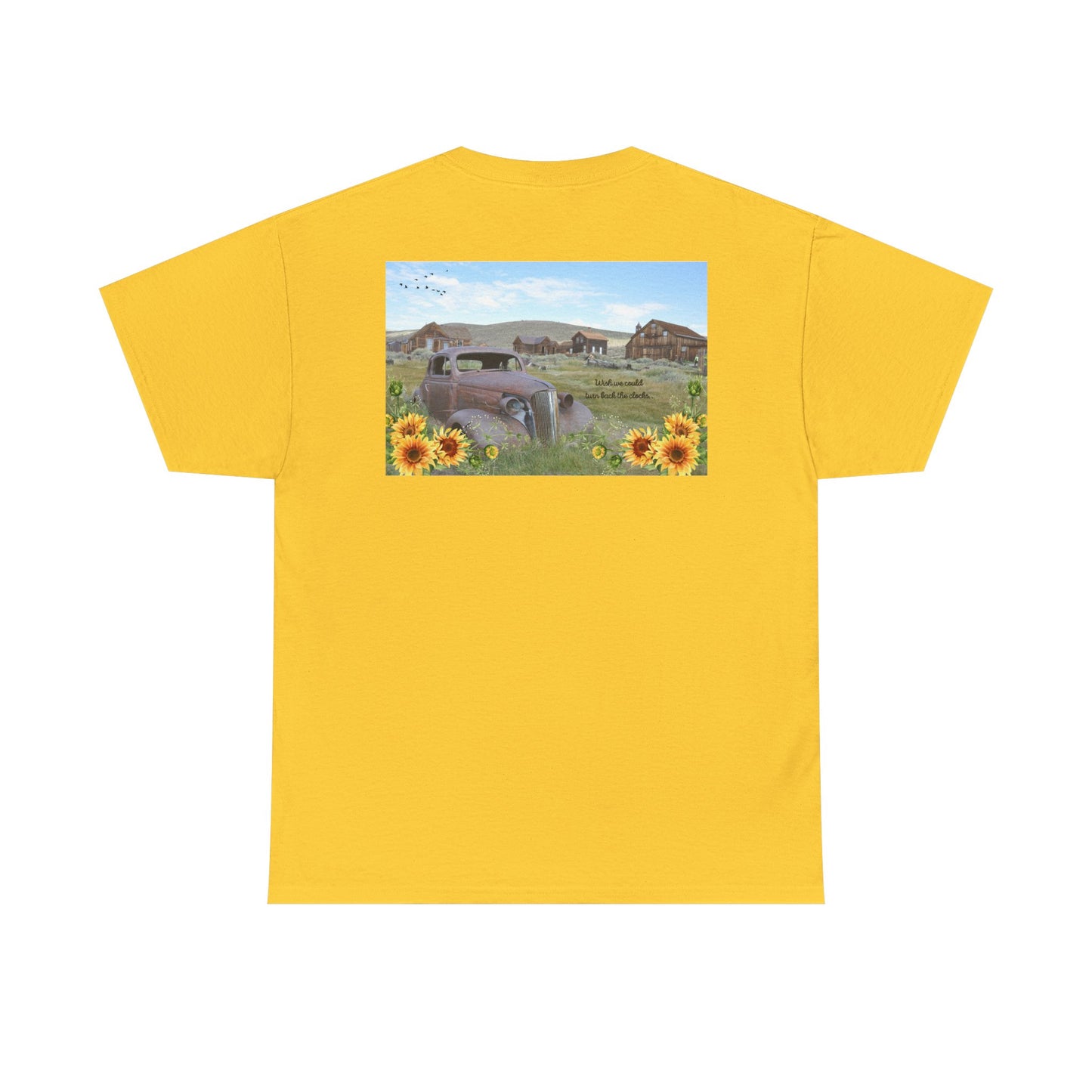Sunflower Scenic Tee, Nature Lover T-Shirt, Summer Outfit, Gift for Her, Casual Wear