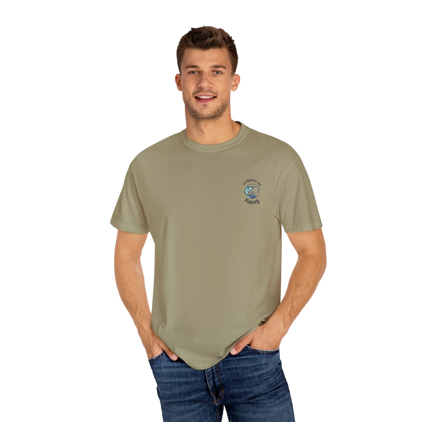 Casual Sunset Boat Tee - Garment-Dyed Unisex T-shirt for Dreamers and Adventurers
