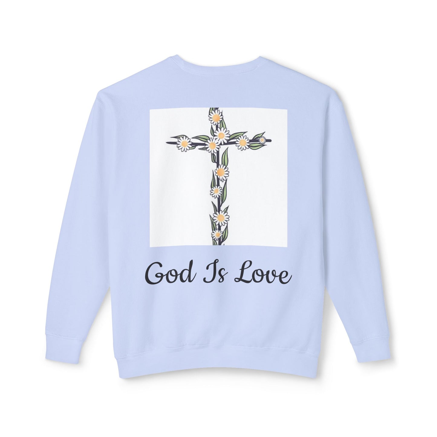 Faith, Hope, Love Unisex Lightweight Crewneck Sweatshirt