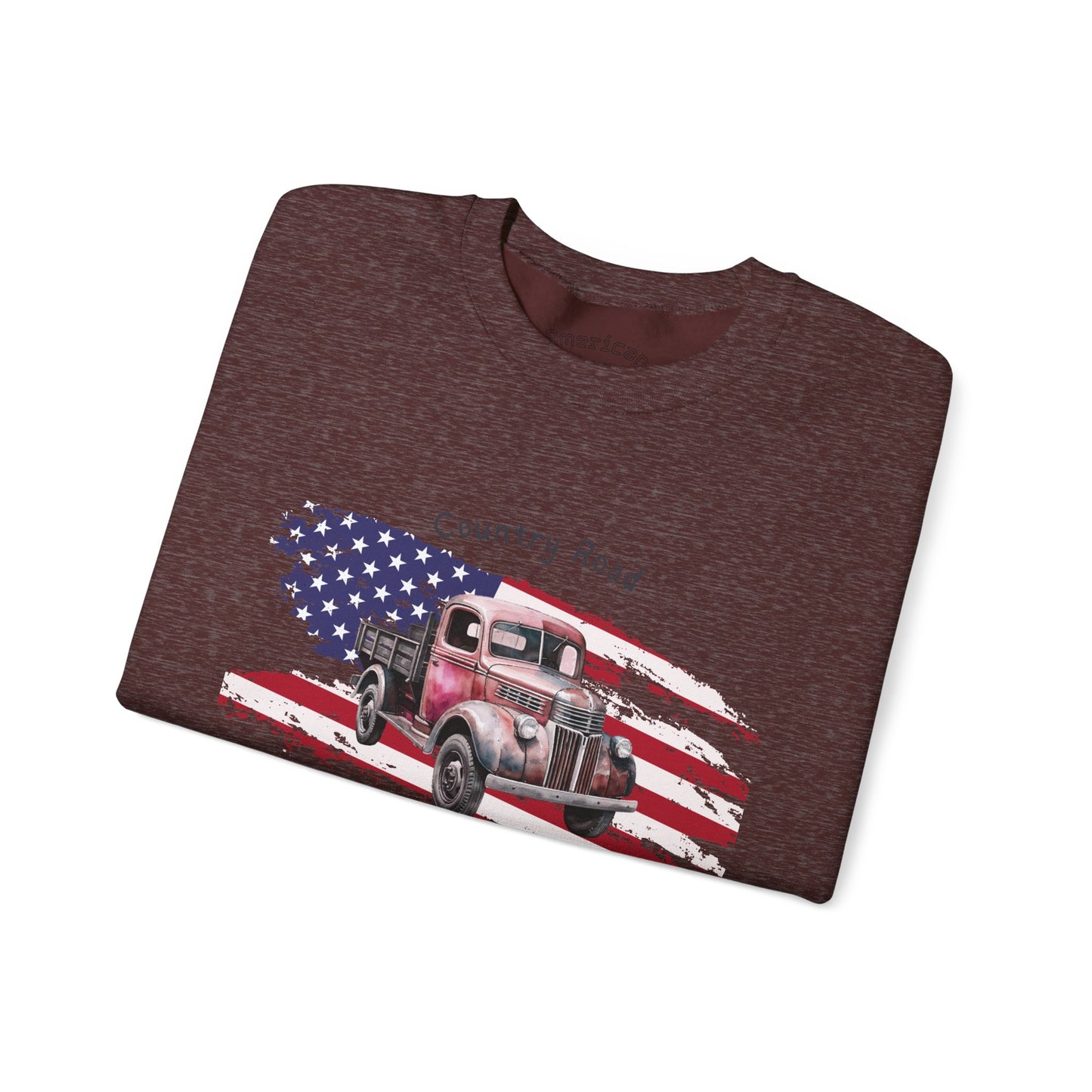 Country Road Vintage Truck Sweatshirt