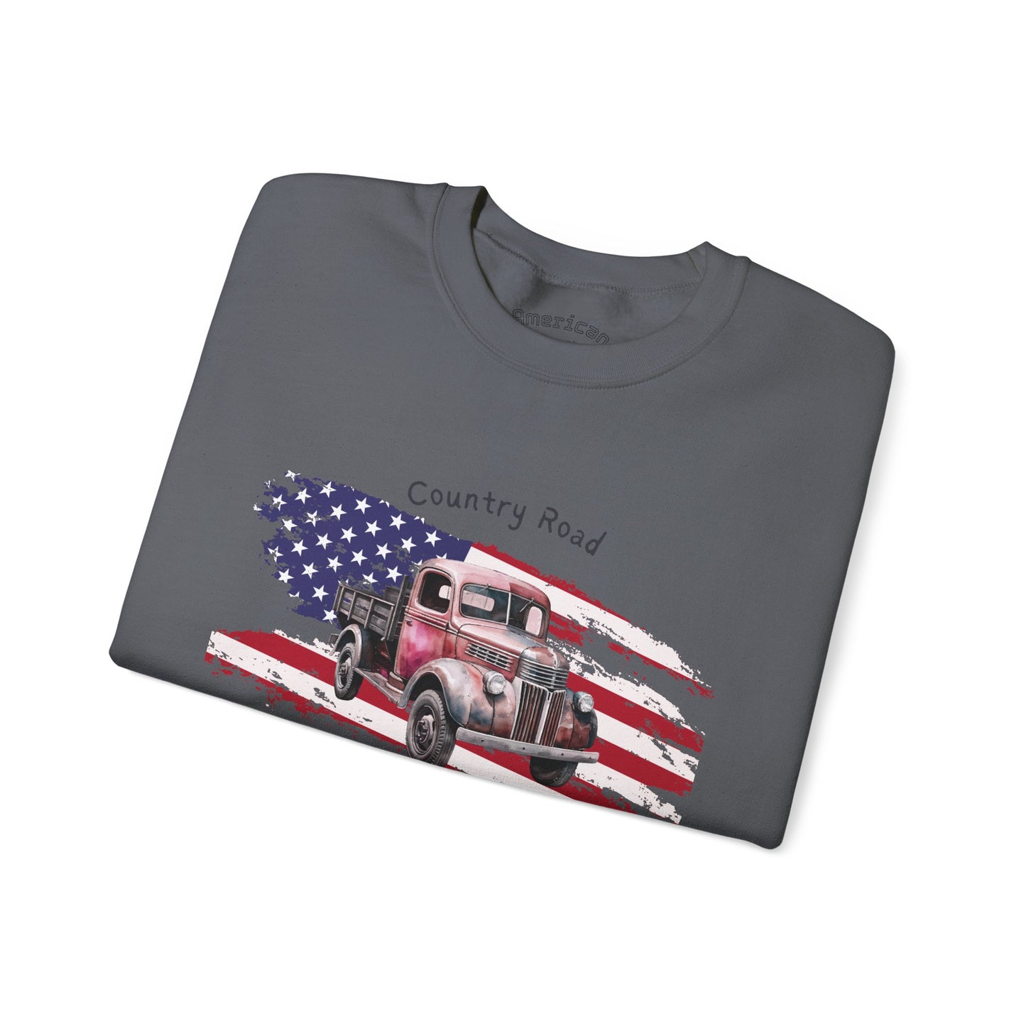 Country Road Vintage Truck Sweatshirt