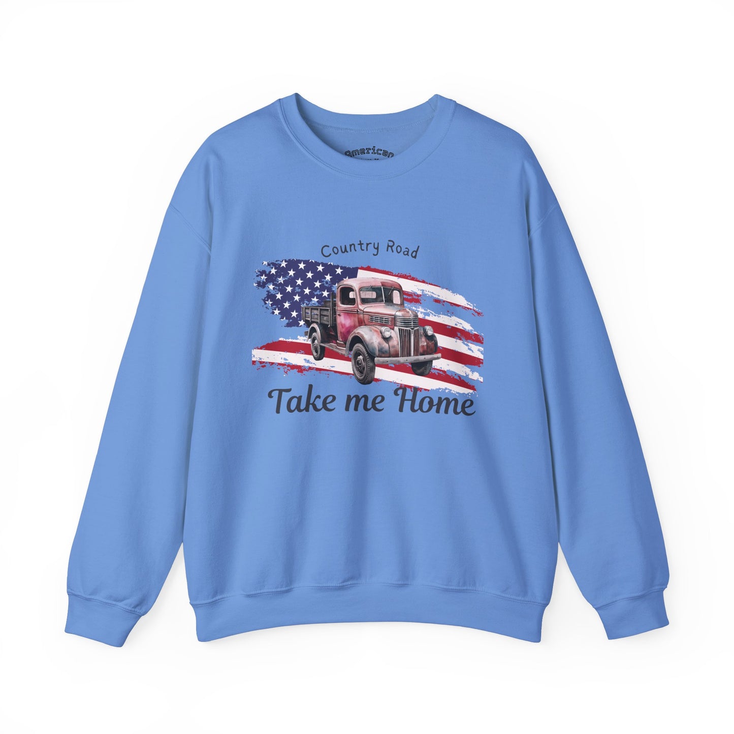Country Road Vintage Truck Sweatshirt