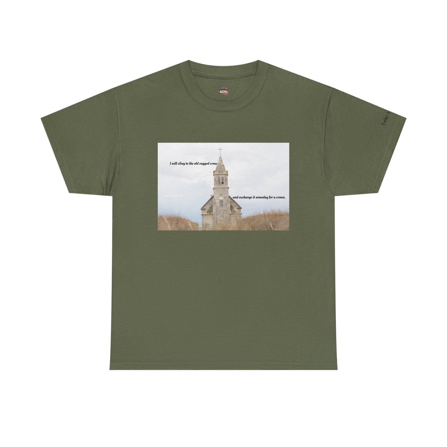 Inspirational Unisex Heavy Cotton Tee - "I Will Play the Life of Support"