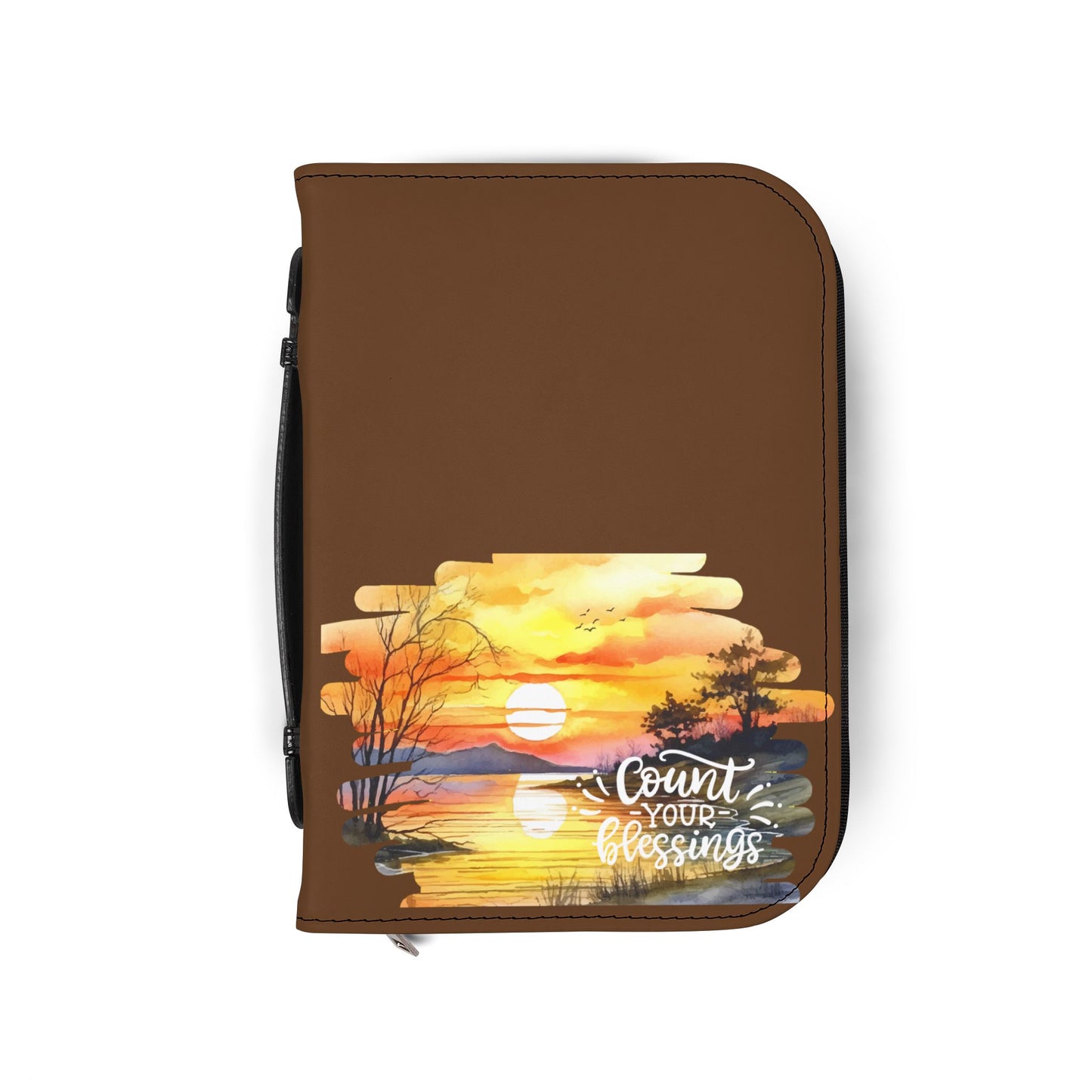 Inspirational Bible Cover, Faith Journal Case, Christian Organizer, Scripture Holder, Gift for Prayer and Devotion