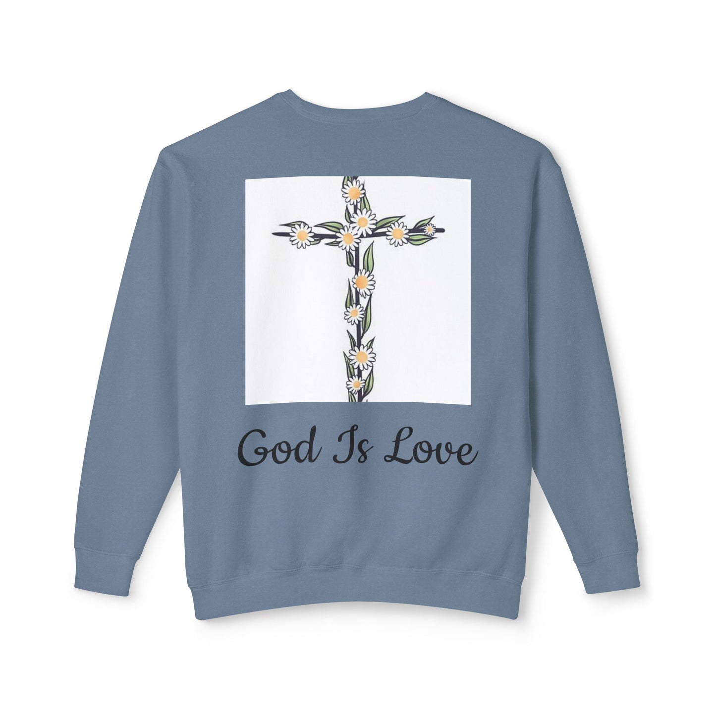Faith, Hope, Love Unisex Lightweight Crewneck Sweatshirt
