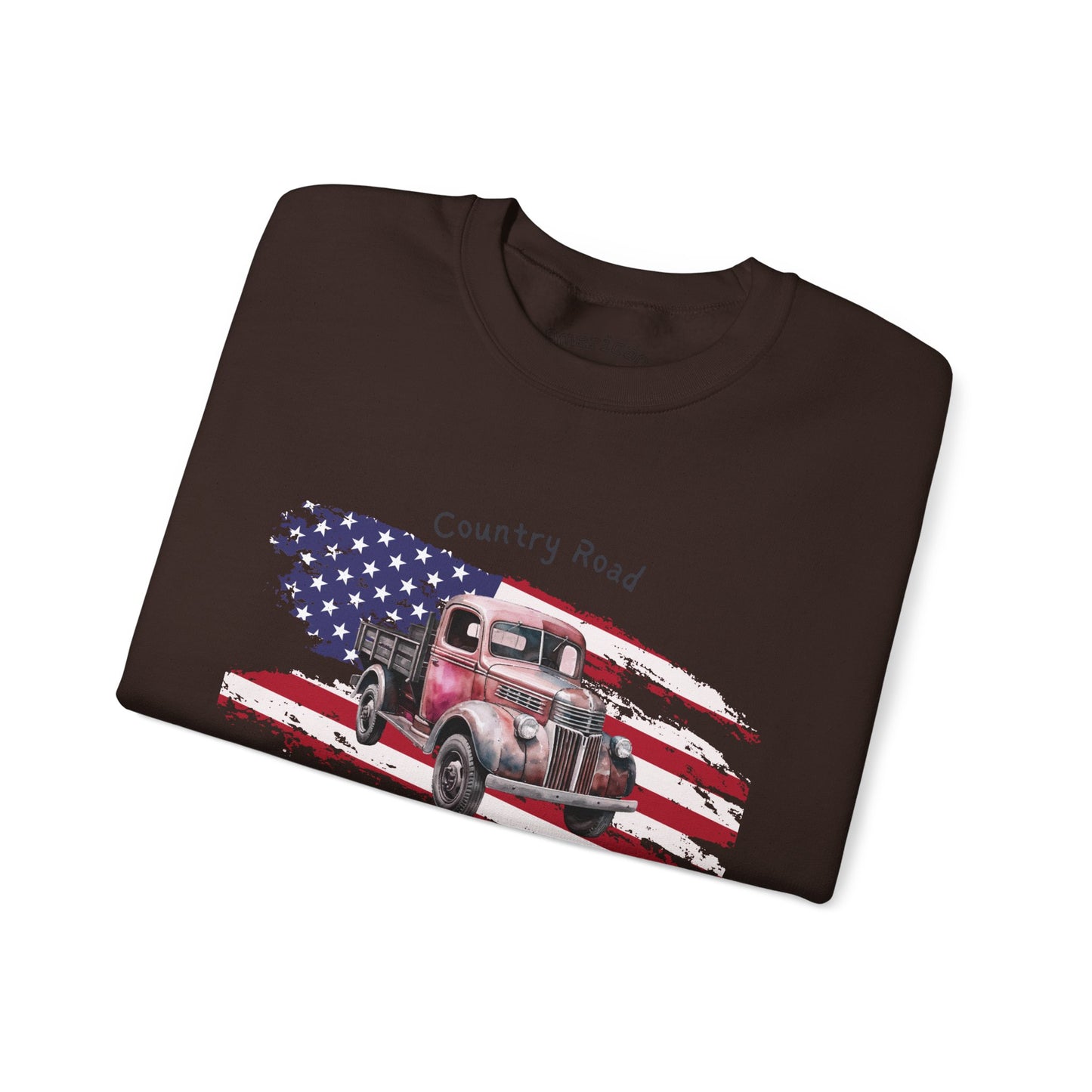 Country Road Vintage Truck Sweatshirt