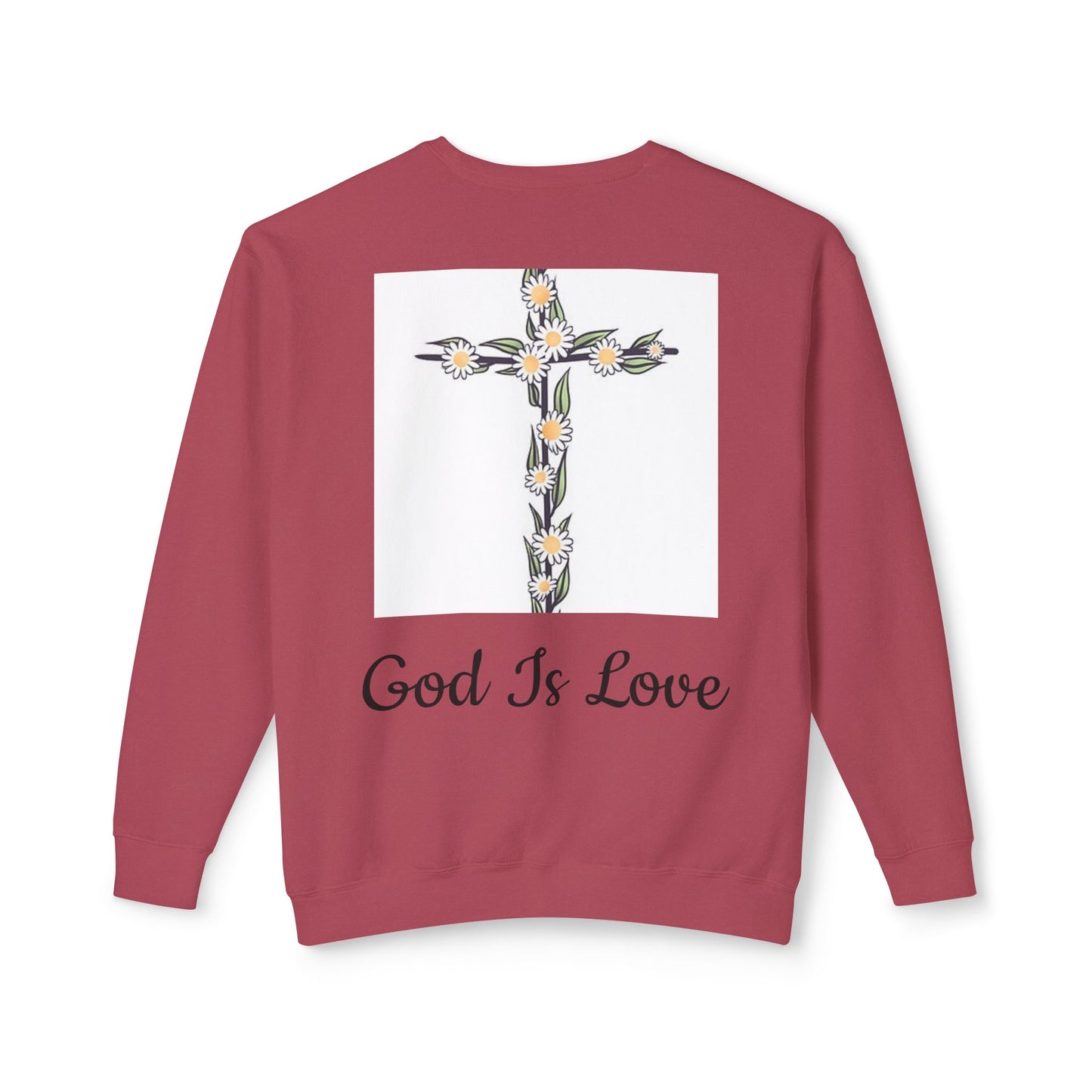 Faith, Hope, Love Unisex Lightweight Crewneck Sweatshirt