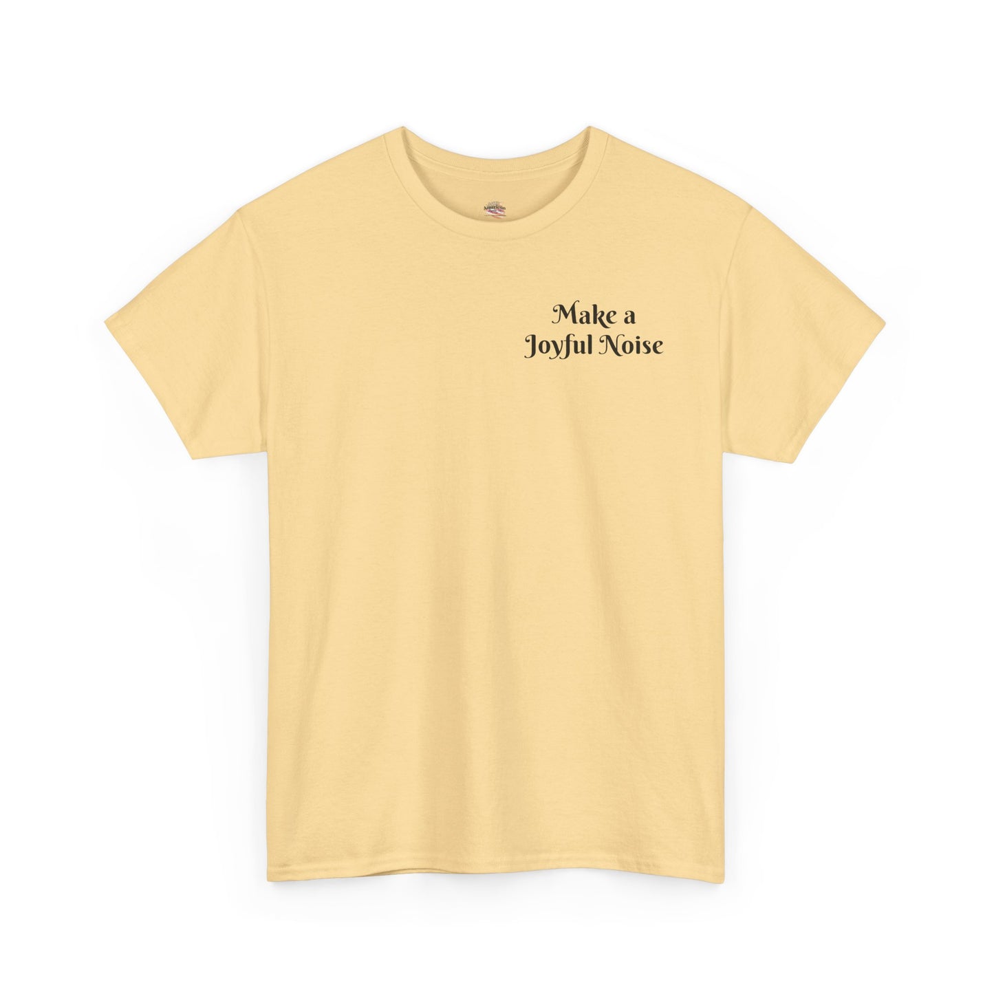 Make a Joyful Noise Unisex Heavy Cotton Tee - Music Lovers Shirt