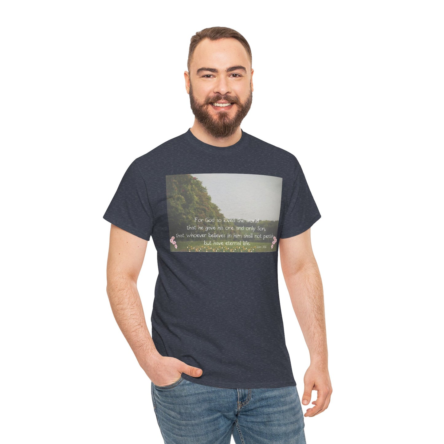 Nature-Inspired Unisex Heavy Cotton Tee, Inspirational Shirt for Outdoor Lovers, Casual Everyday Wear, Gift for Nature Enthusiasts, [...]