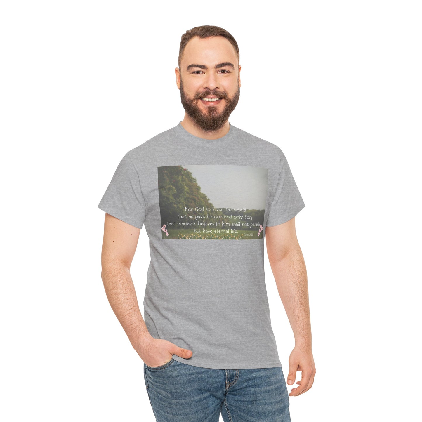 Nature-Inspired Unisex Heavy Cotton Tee, Inspirational Shirt for Outdoor Lovers, Casual Everyday Wear, Gift for Nature Enthusiasts, [...]