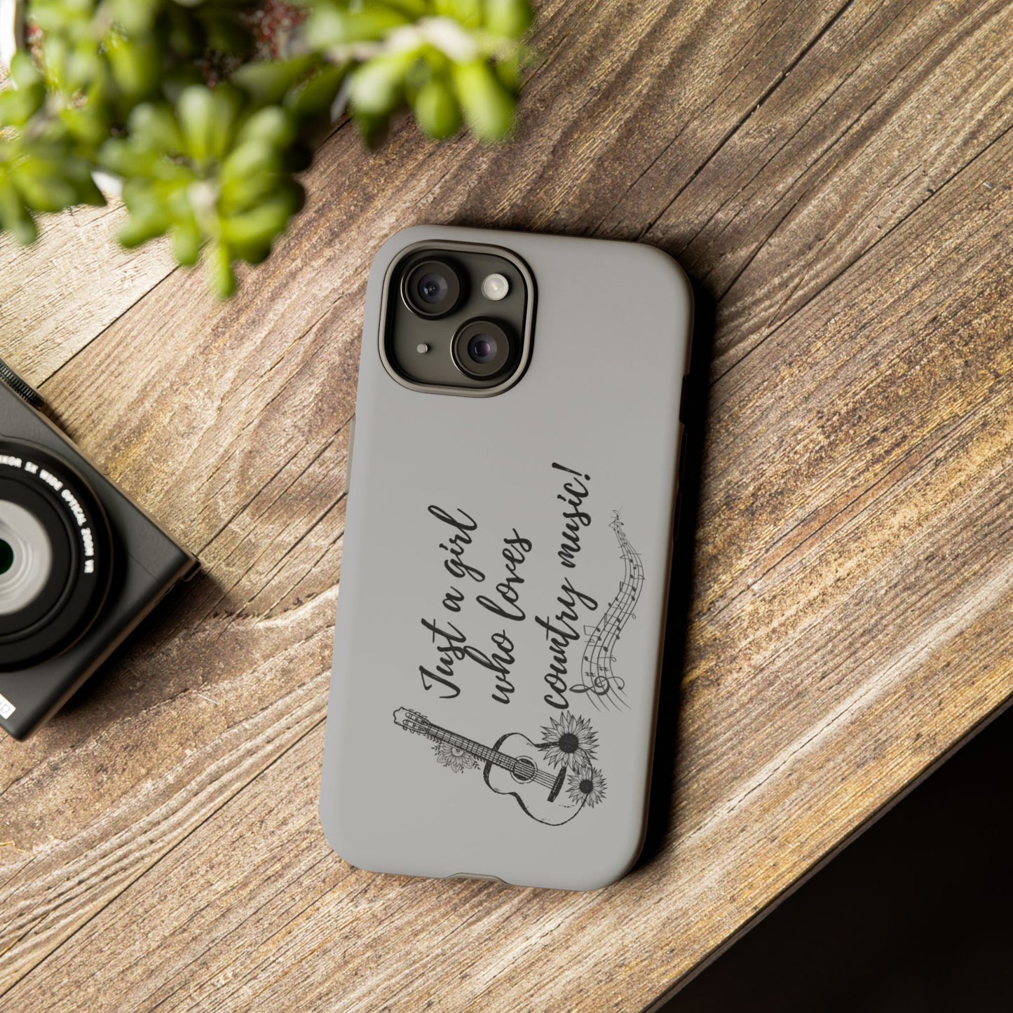 Country Music Lover Phone Case - Just a Girl Who Loves Country Music!