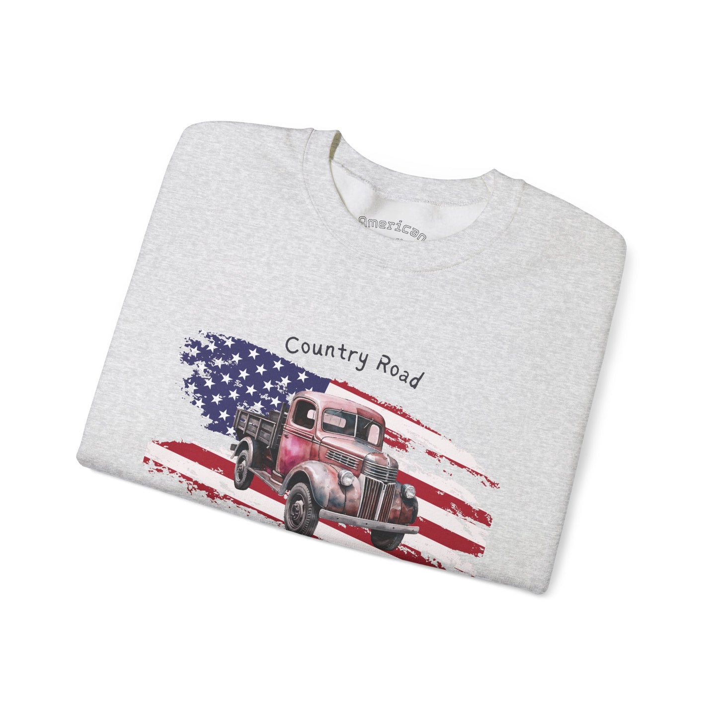 Country Road Vintage Truck Sweatshirt
