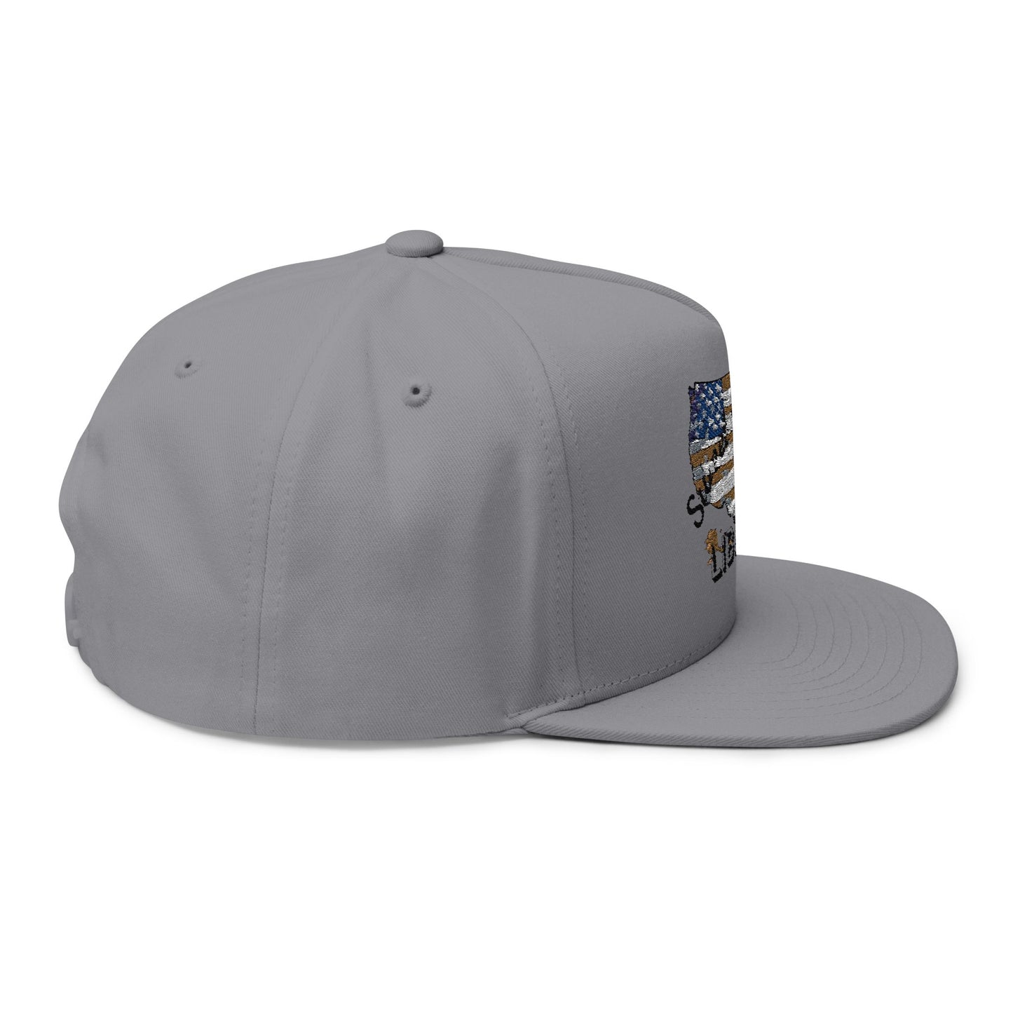 Flat Bill Cap (Embroidery)