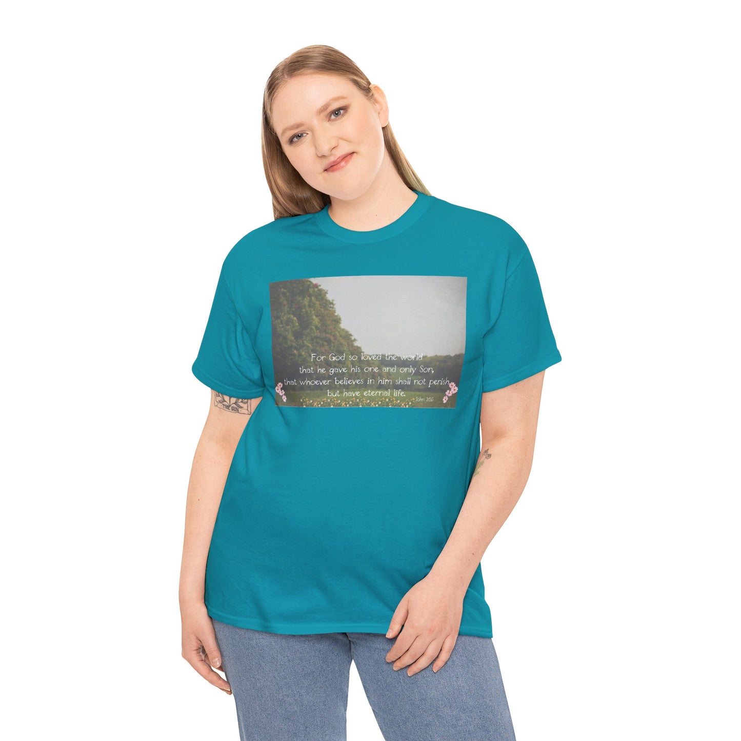 Nature-Inspired Unisex Heavy Cotton Tee, Inspirational Shirt for Outdoor Lovers, Casual Everyday Wear, Gift for Nature Enthusiasts, [...]